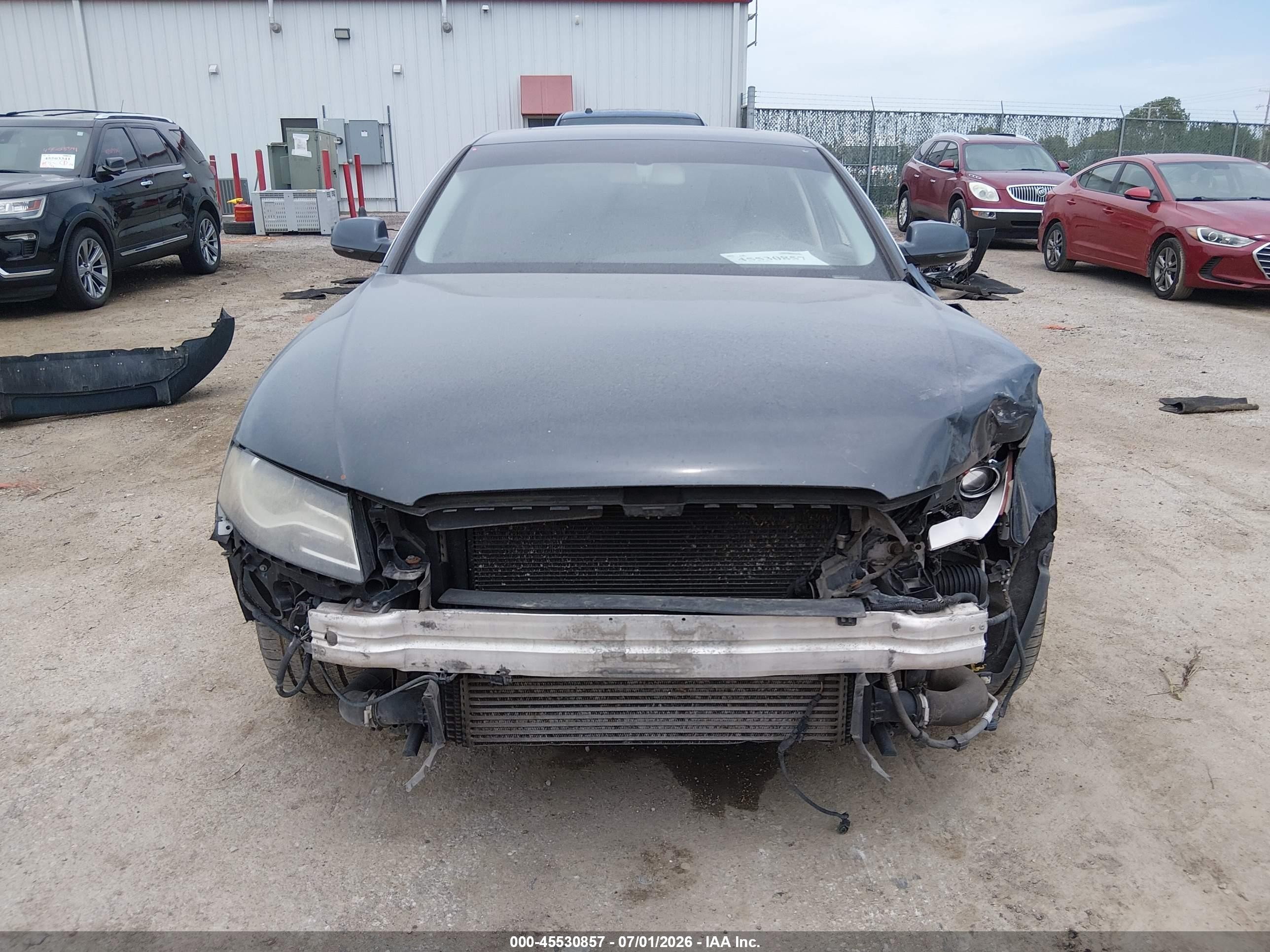 2010 Audi A4 2.0t Premium Gray vin: WAUFFAFL3AN069752