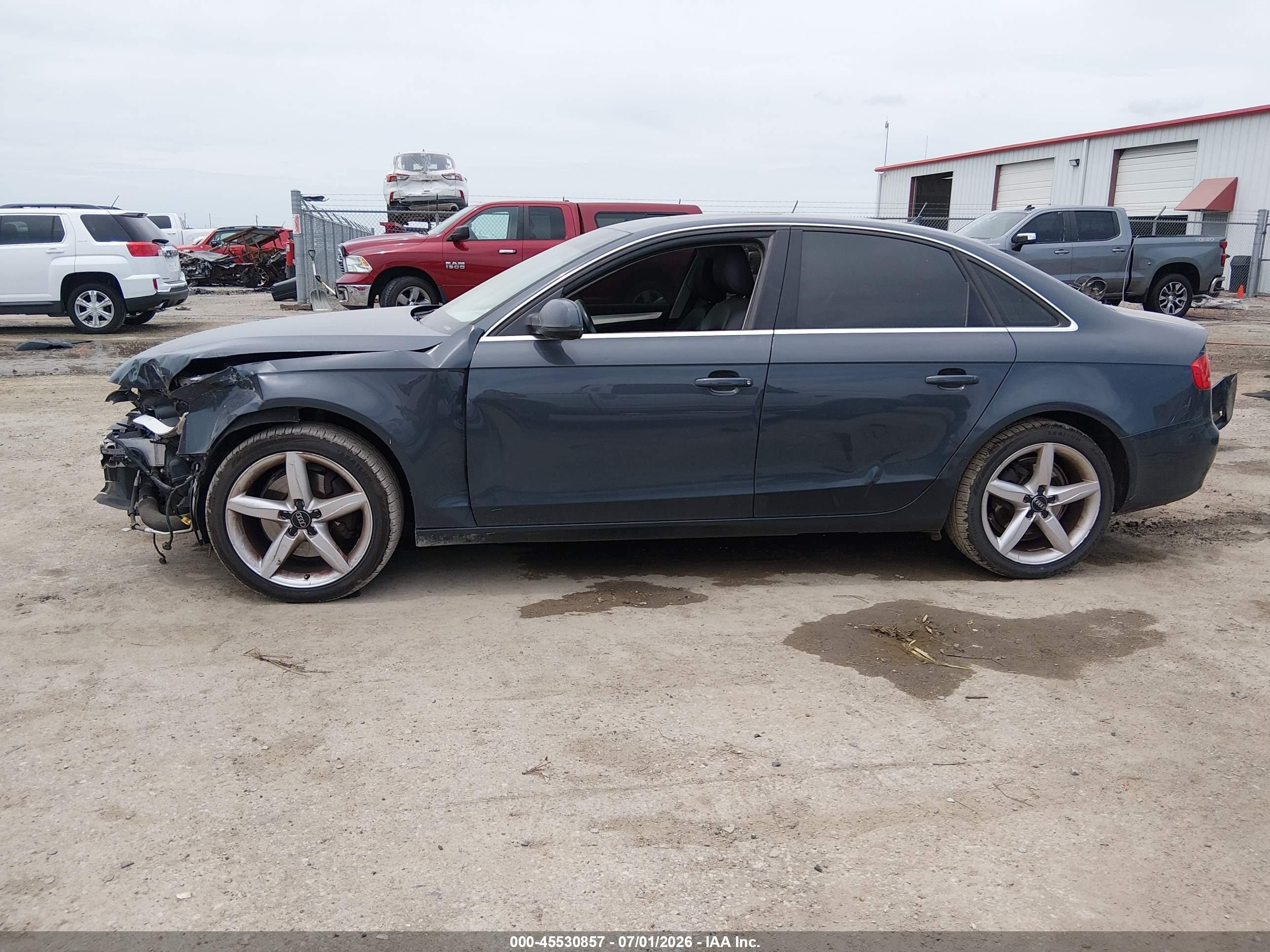 2010 Audi A4 2.0t Premium Gray vin: WAUFFAFL3AN069752