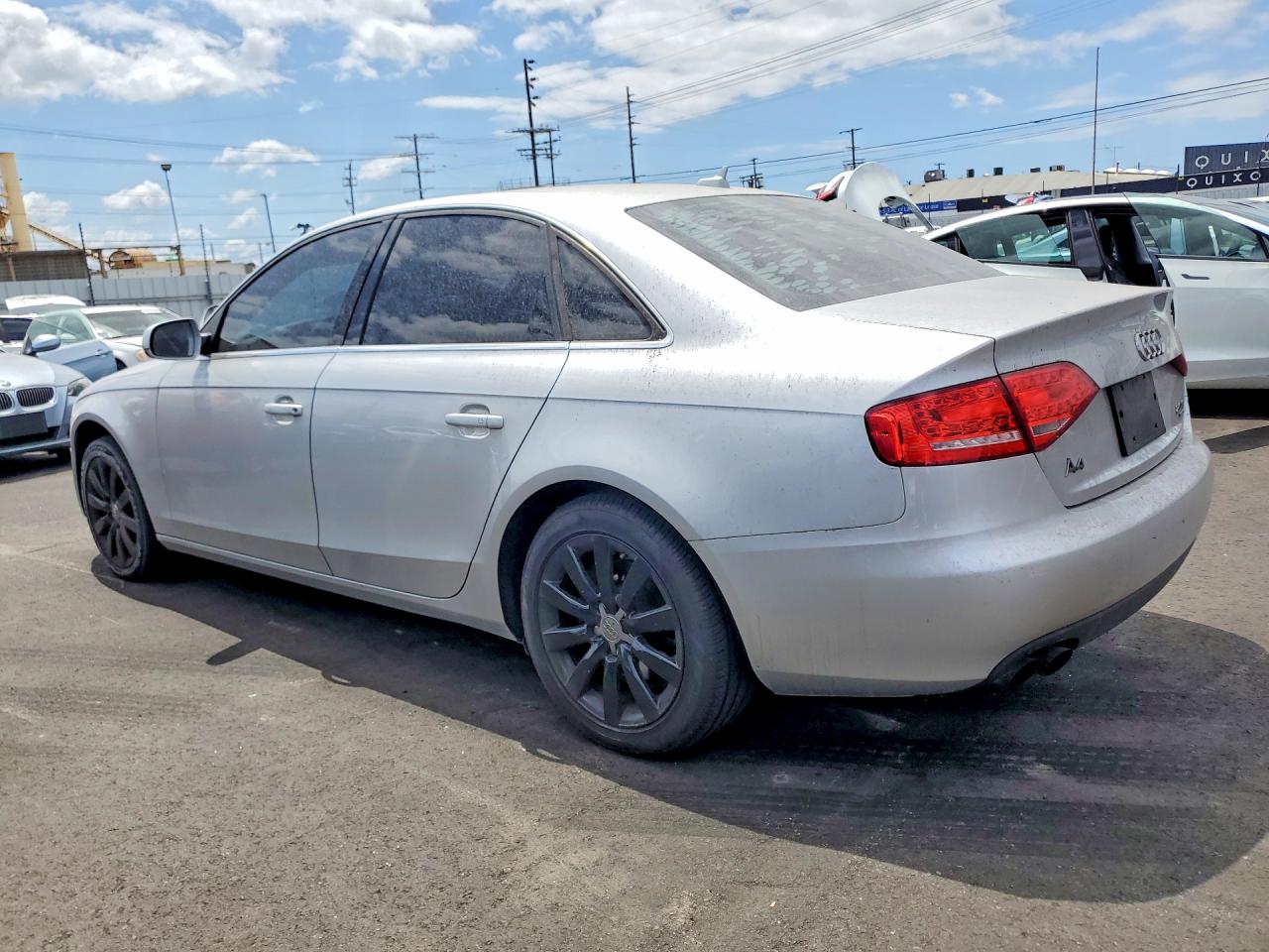 2011 Audi A4 Premium Plus Silver vin: WAUFFAFL3BN052662