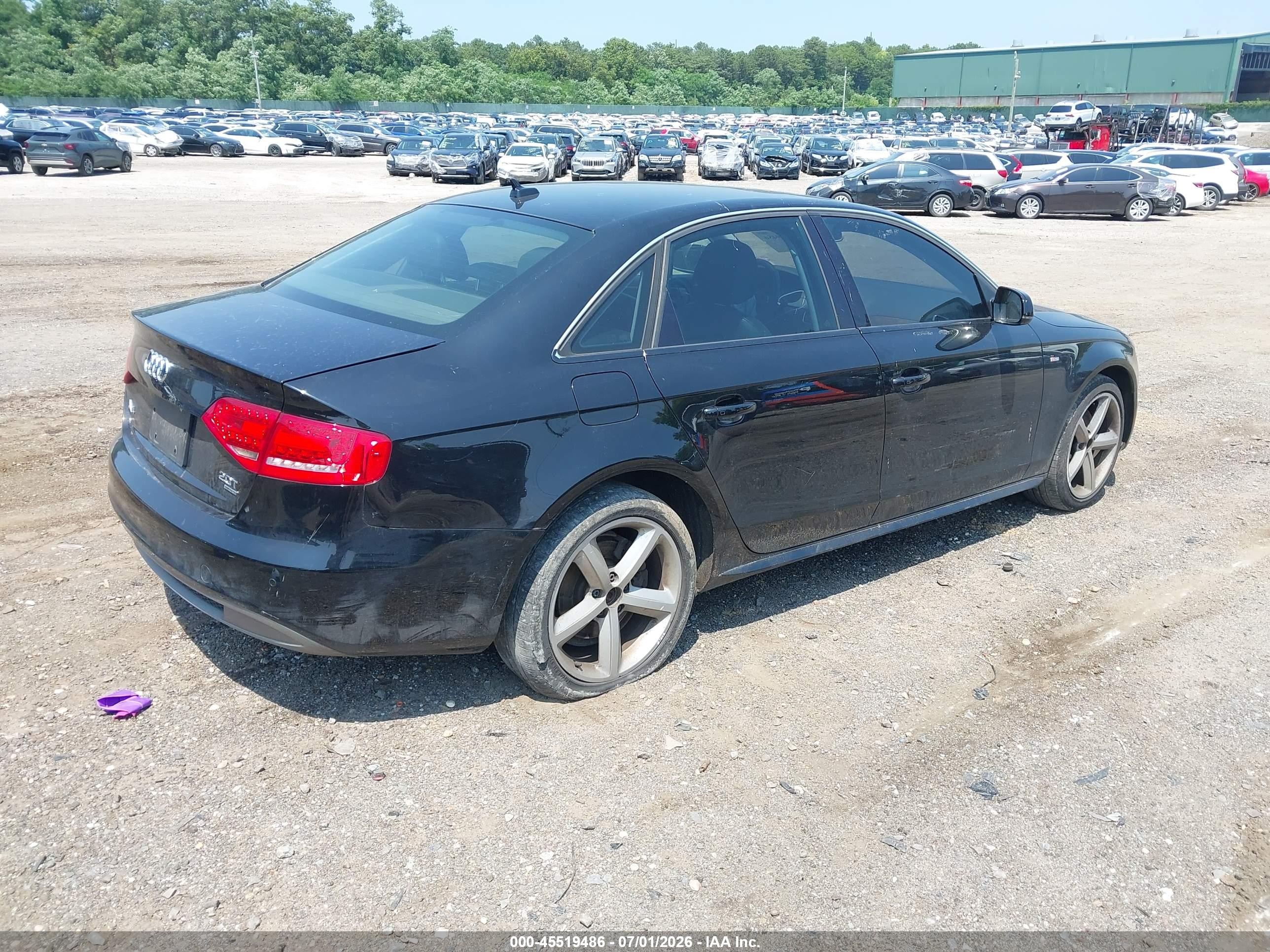 2012 Audi A4 2.0t Premium Plus Black vin: WAUFFAFL3CN007061