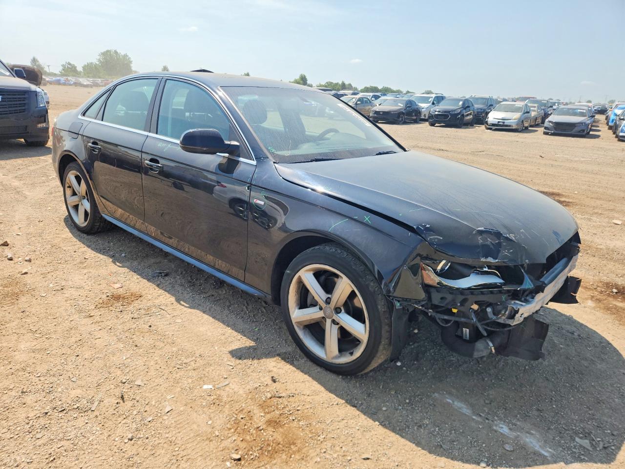 2012 Audi A4 Premium Plus Black vin: WAUFFAFL3CN020909