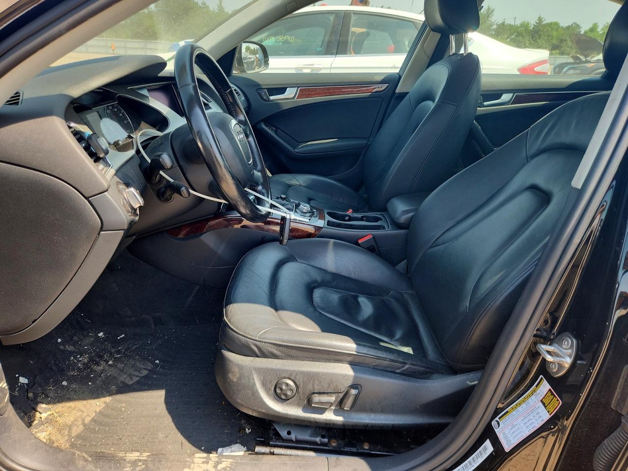 2012 Audi A4 Premium Plus Black vin: WAUFFAFL3CN020909