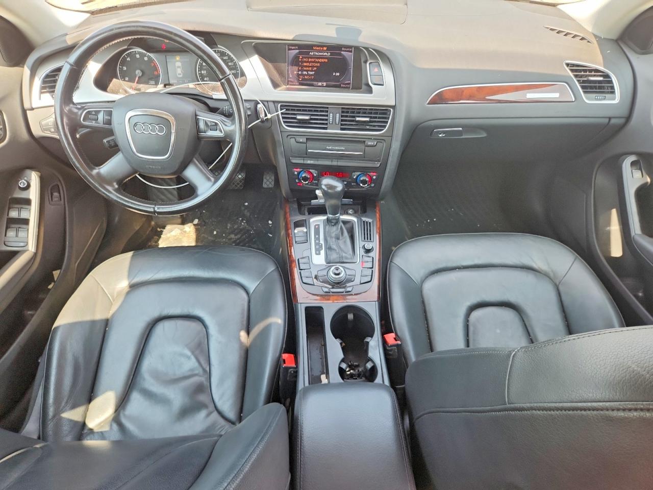 2012 Audi A4 Premium Plus Black vin: WAUFFAFL3CN020909