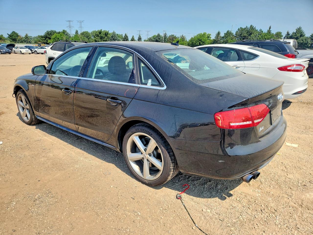 2012 Audi A4 Premium Plus Black vin: WAUFFAFL3CN020909