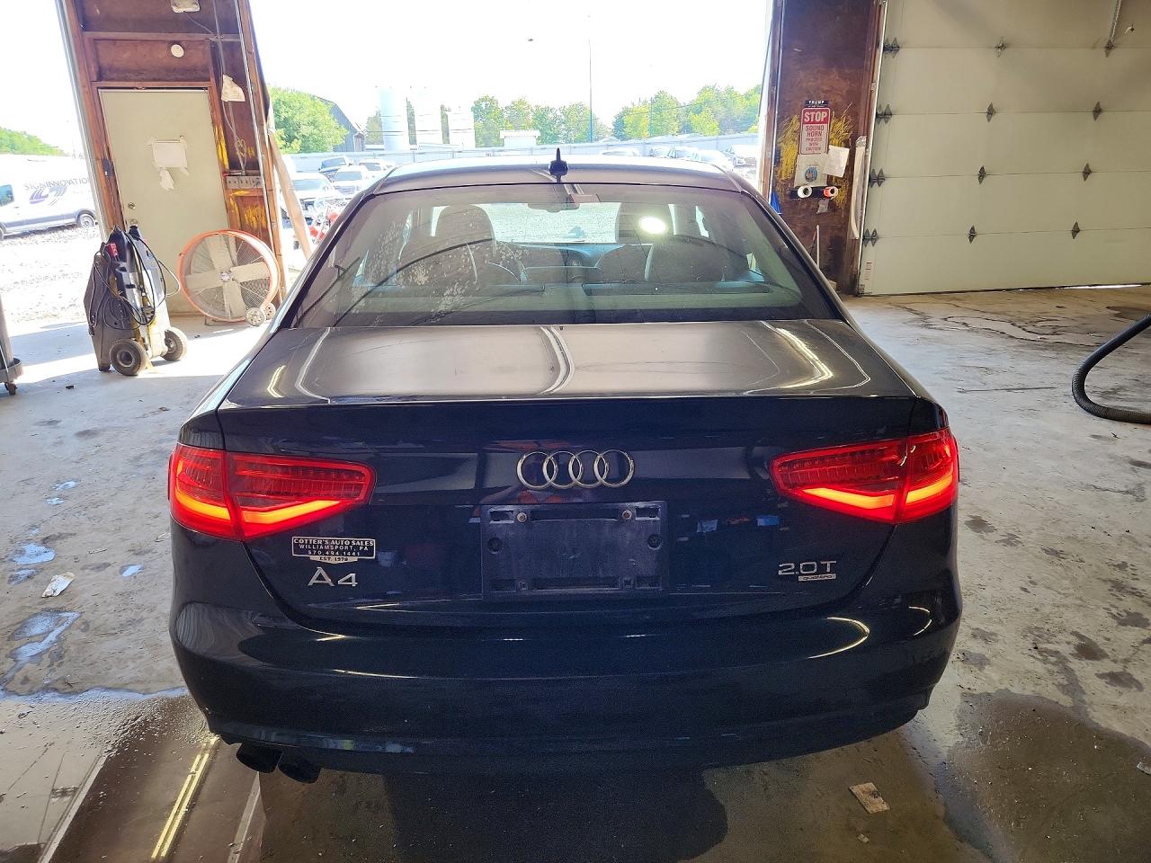 2013 Audi A4 Premium Plus Blue vin: WAUFFAFL3DA125880