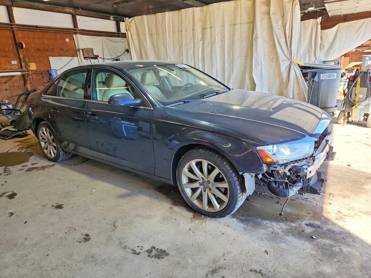 2013 Audi A4 Premium Plus Blue vin: WAUFFAFL3DA125880