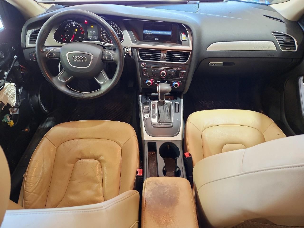 2013 Audi A4 Premium Plus Blue vin: WAUFFAFL3DA125880