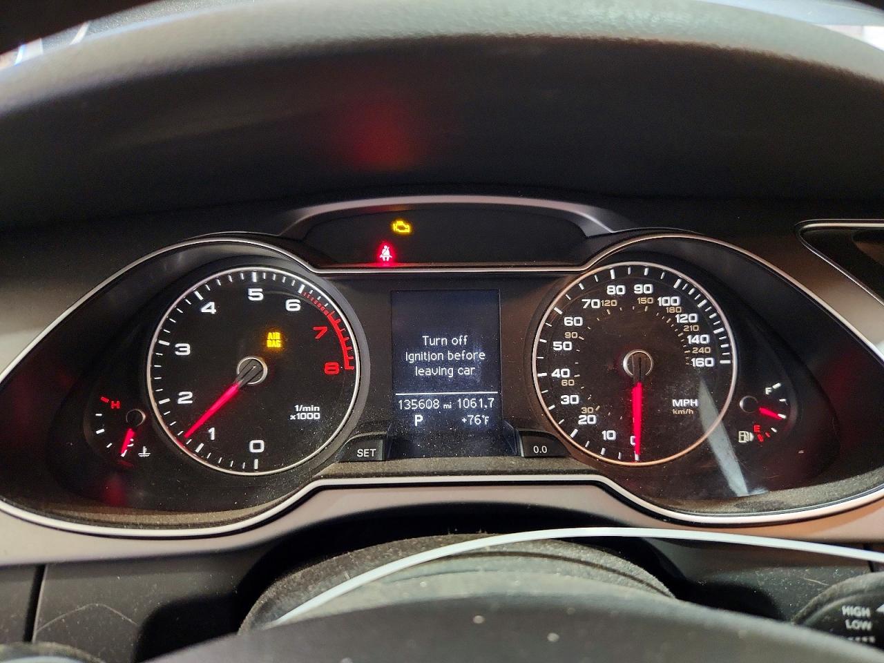 2013 Audi A4 Premium Plus Blue vin: WAUFFAFL3DA125880