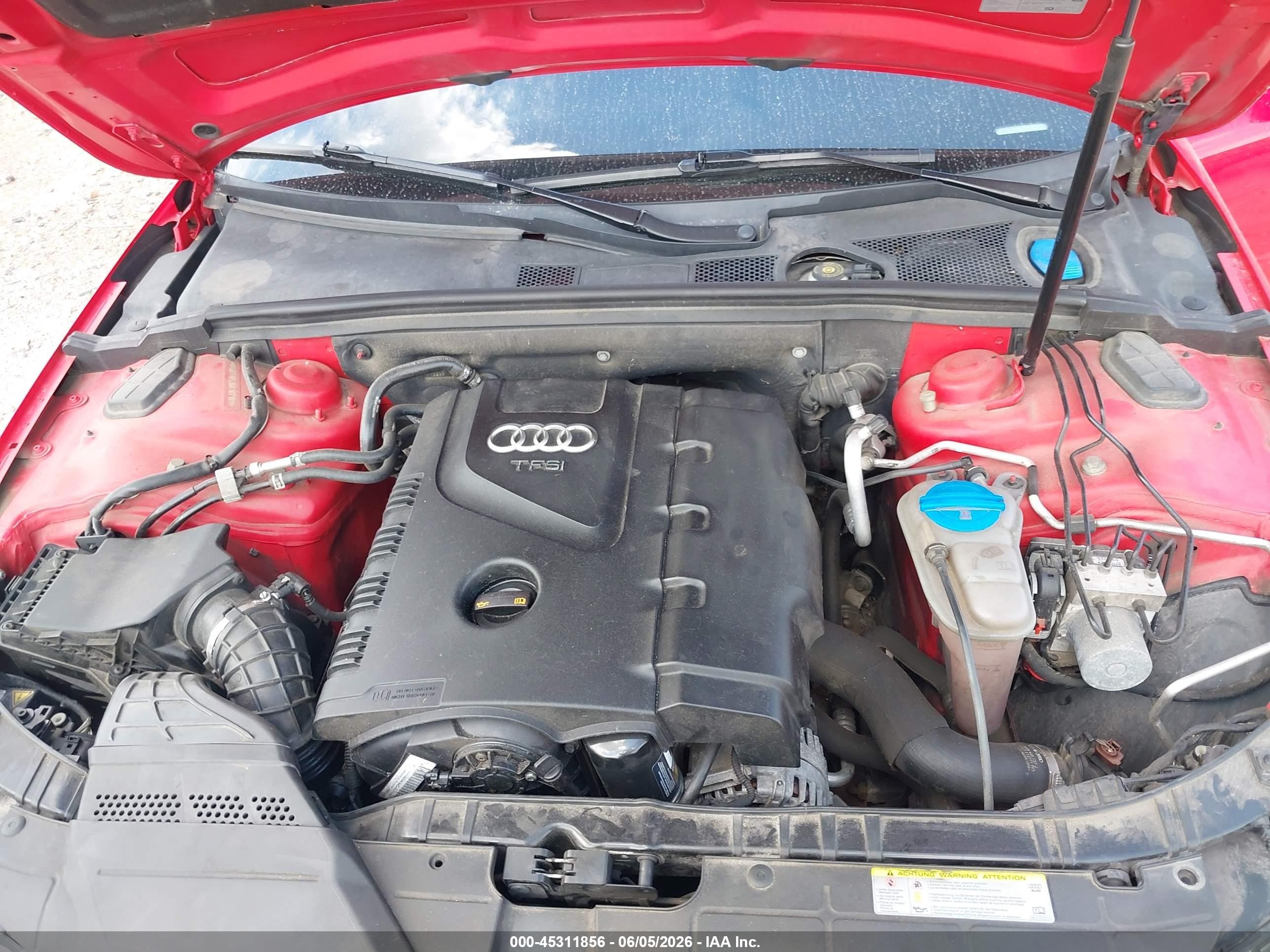 2013 Audi A4 2.0t Premium Red vin: WAUFFAFL3DA167191
