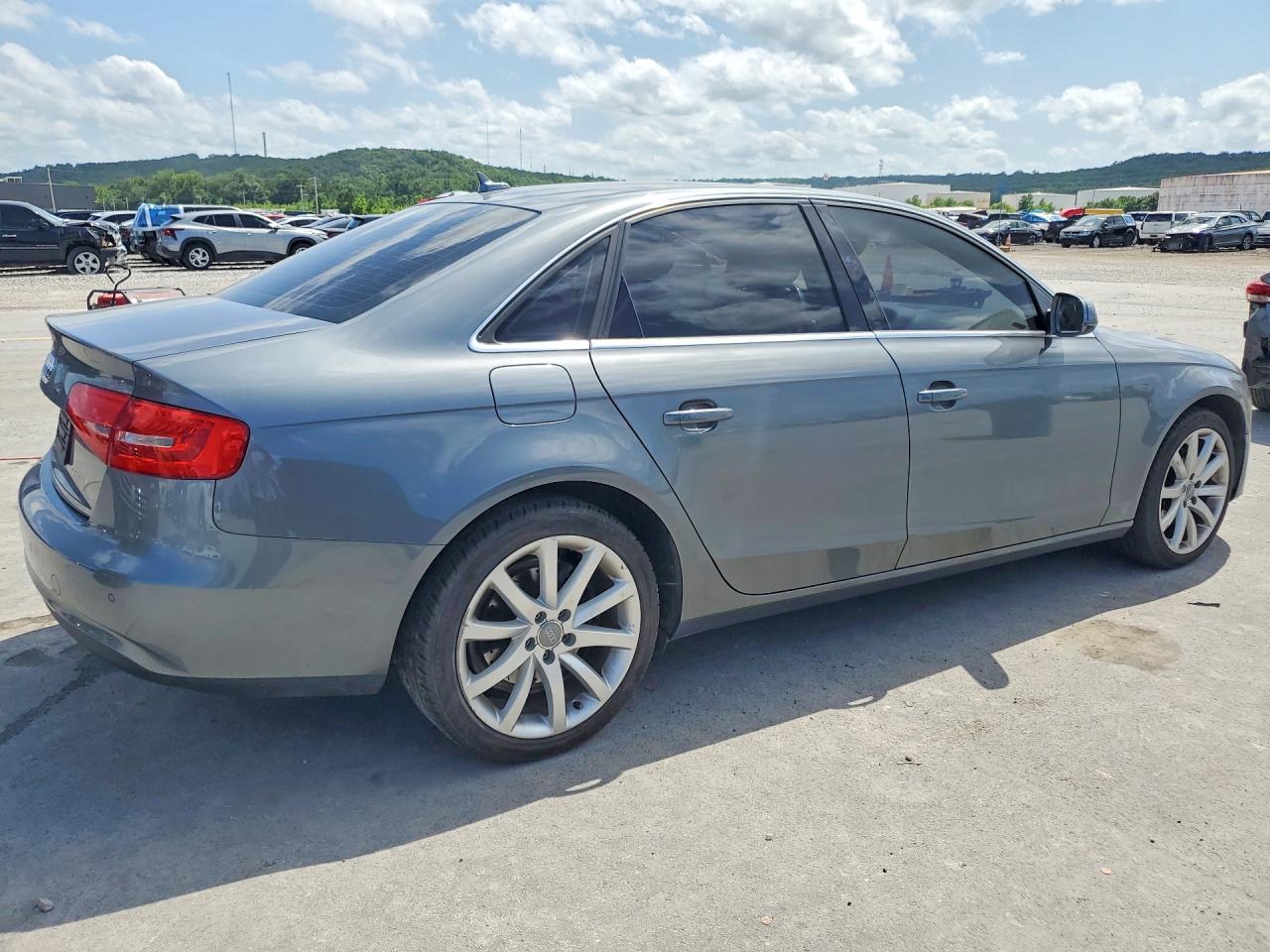 2013 Audi A4 Premium Plus Серый vin: WAUFFAFL3DN023004