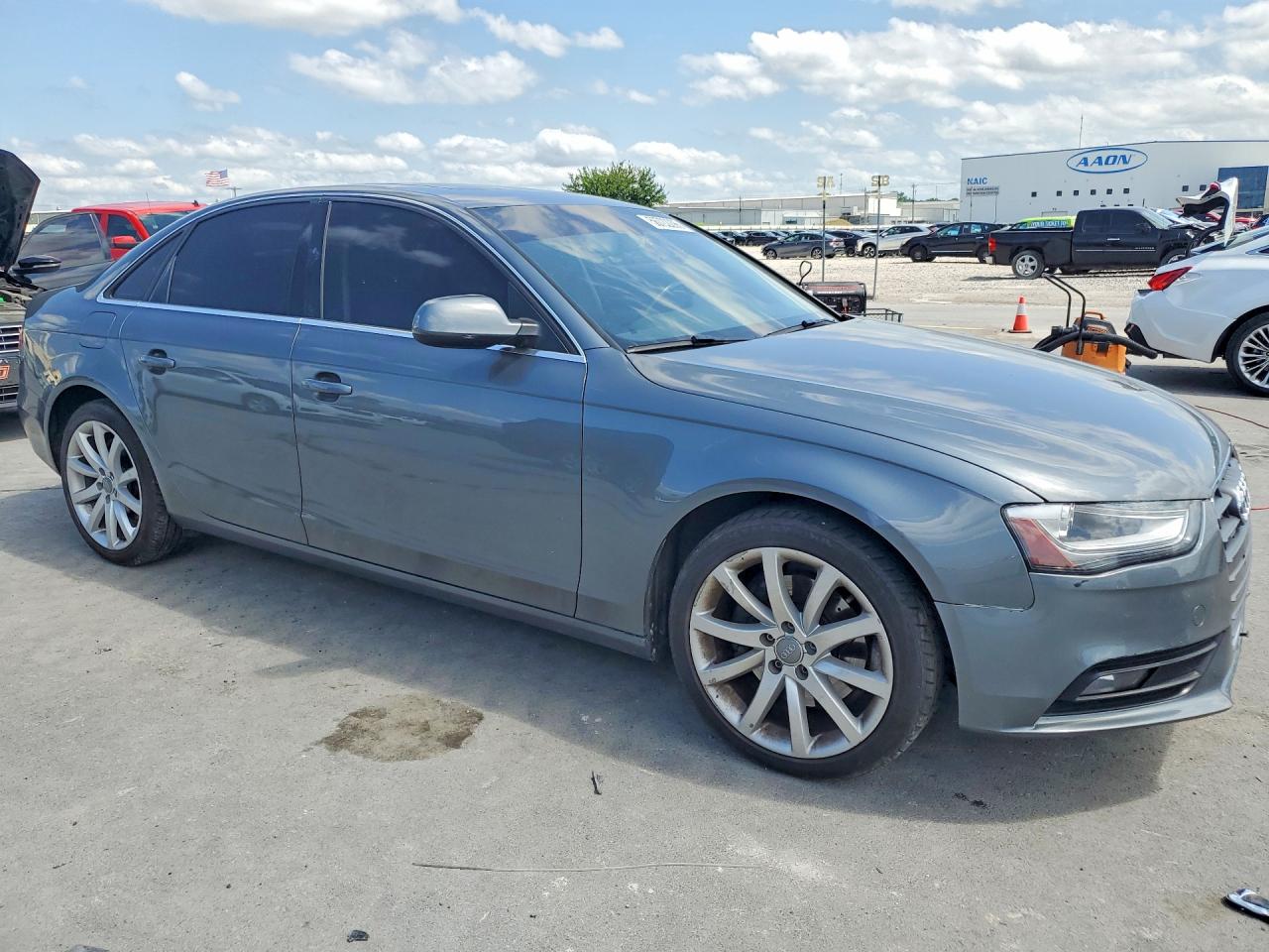 2013 Audi A4 Premium Plus Серый vin: WAUFFAFL3DN023004