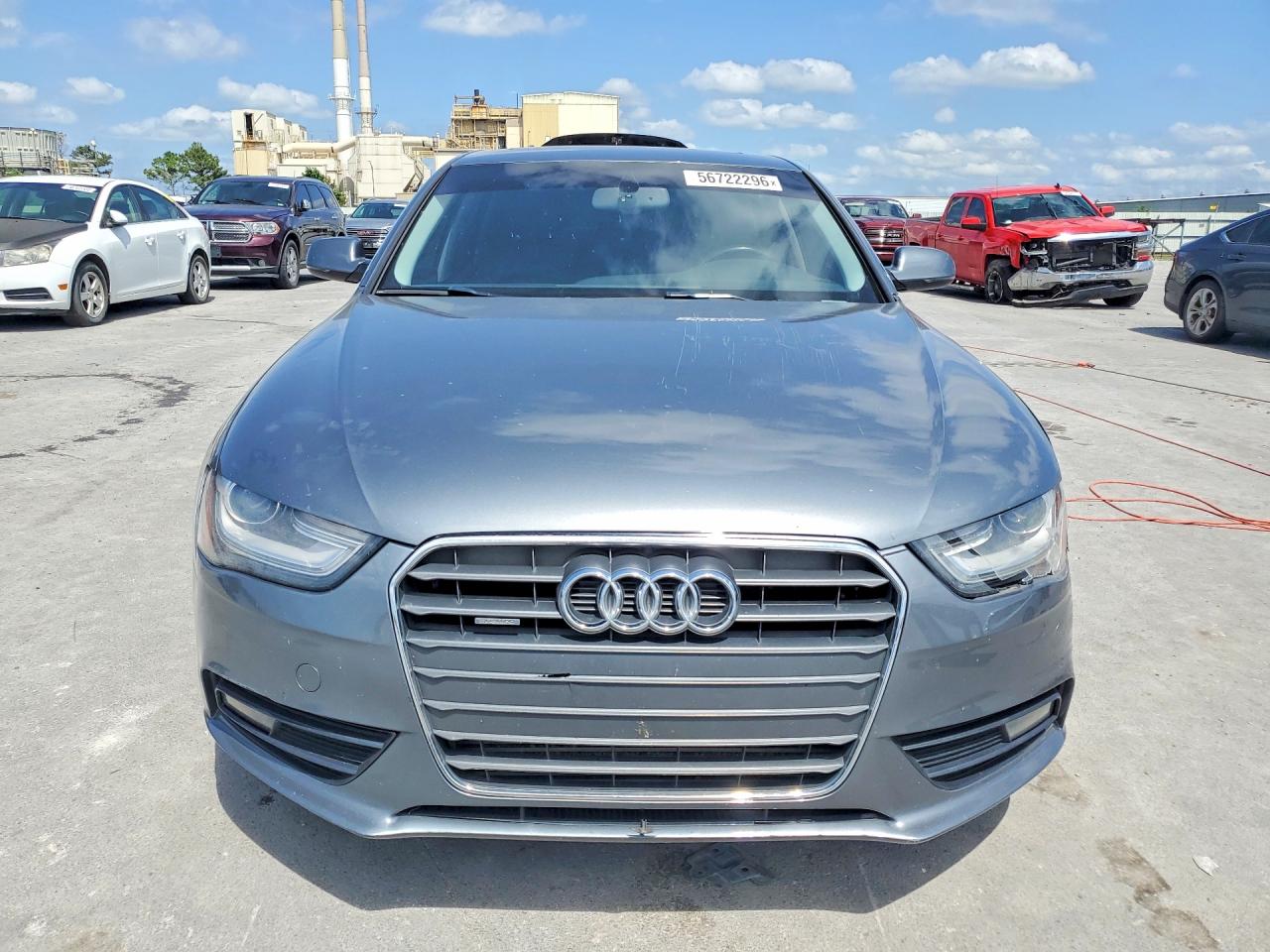2013 Audi A4 Premium Plus Серый vin: WAUFFAFL3DN023004