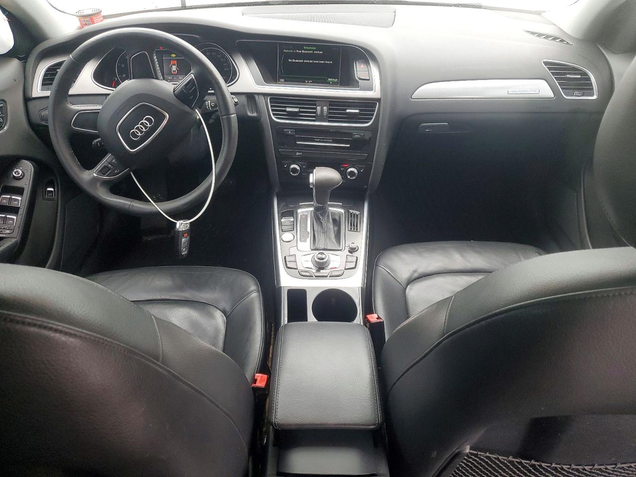 2013 Audi A4 Premium Plus White vin: WAUFFAFL3DN039199