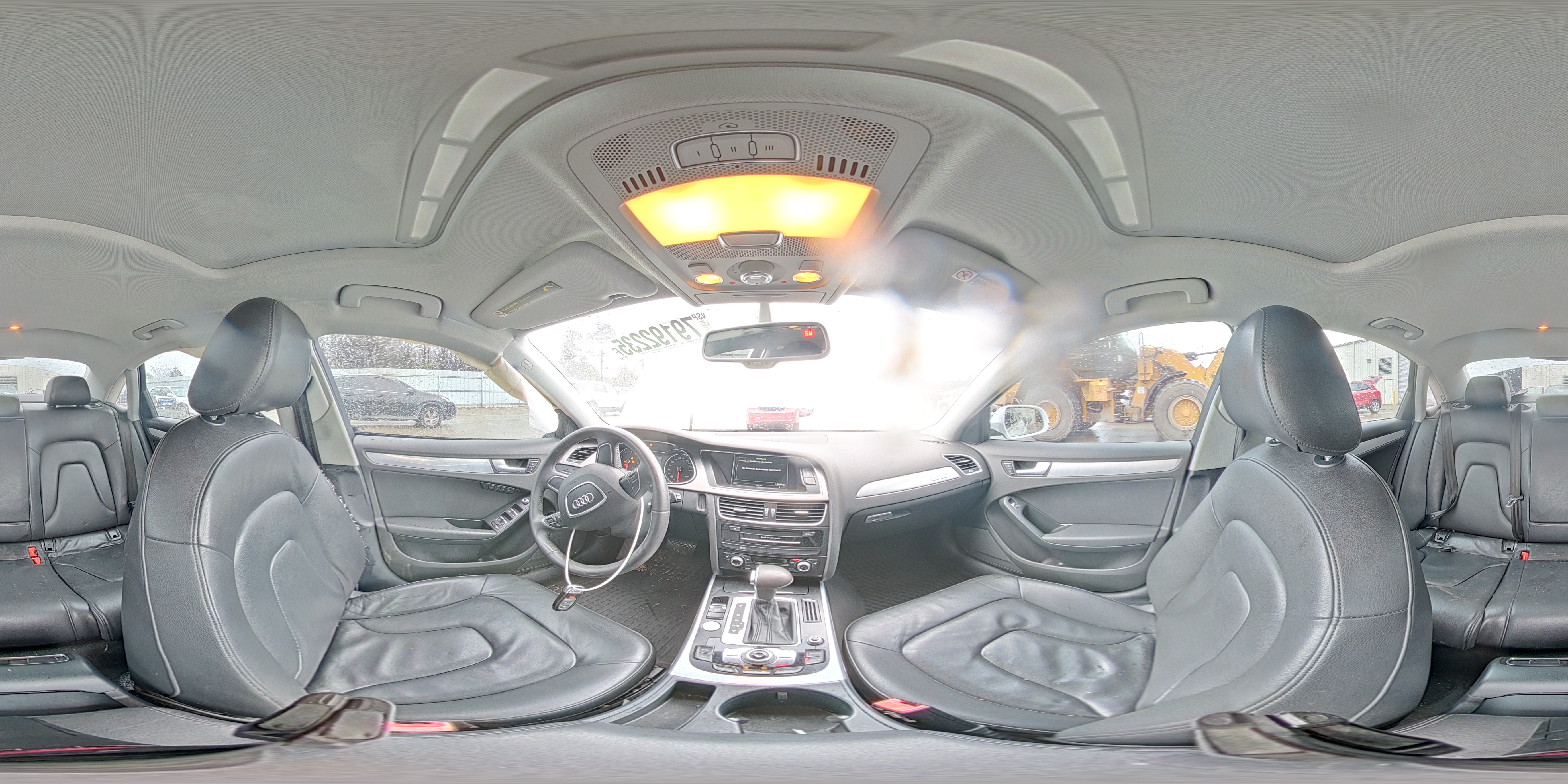 2013 Audi A4 Premium Plus White vin: WAUFFAFL3DN039199