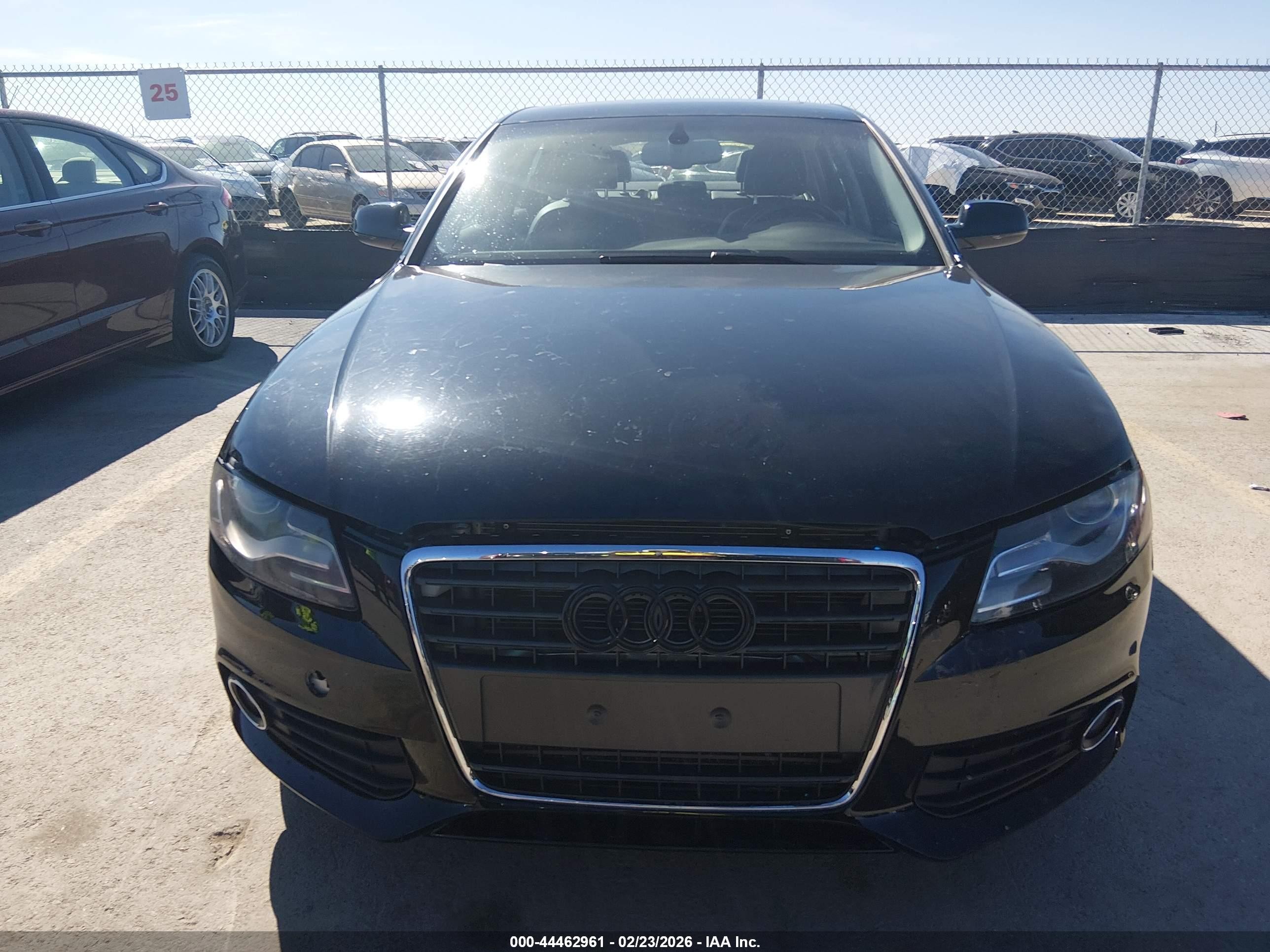 2013 Audi A4 2.0t Premium Black vin: WAUFFAFL3DN043866