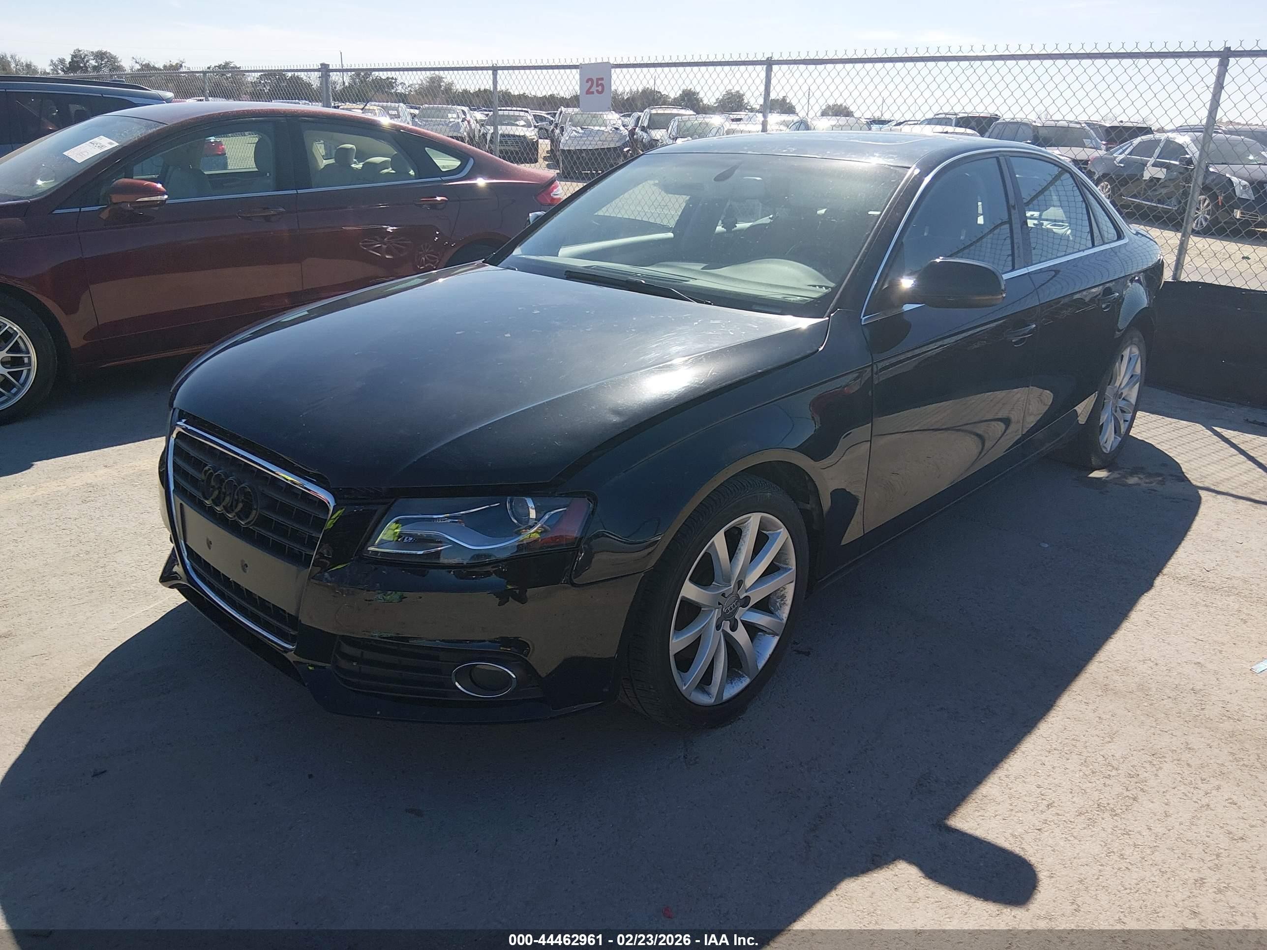 2013 Audi A4 2.0t Premium Black vin: WAUFFAFL3DN043866
