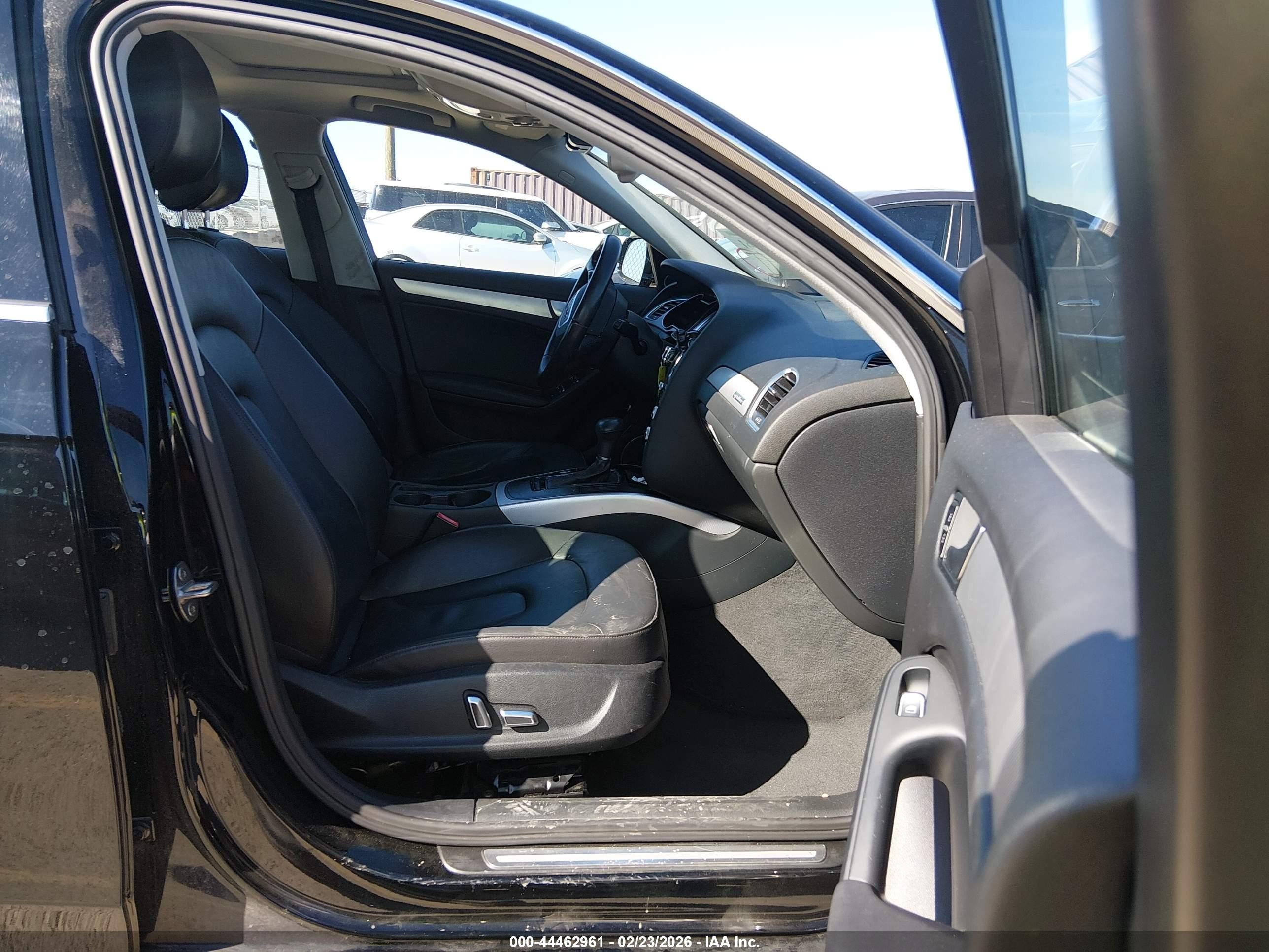 2013 Audi A4 2.0t Premium Black vin: WAUFFAFL3DN043866