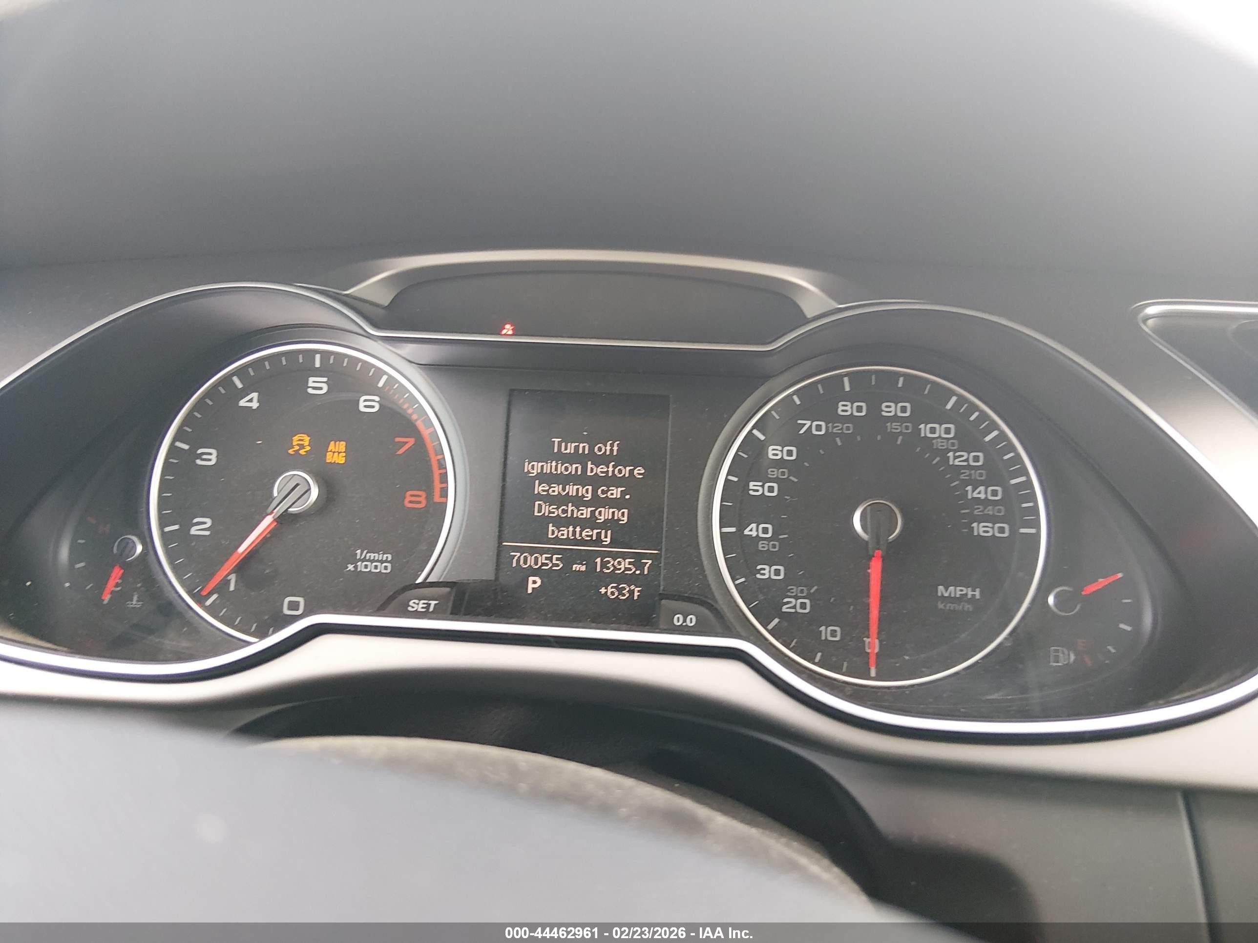 2013 Audi A4 2.0t Premium Black vin: WAUFFAFL3DN043866