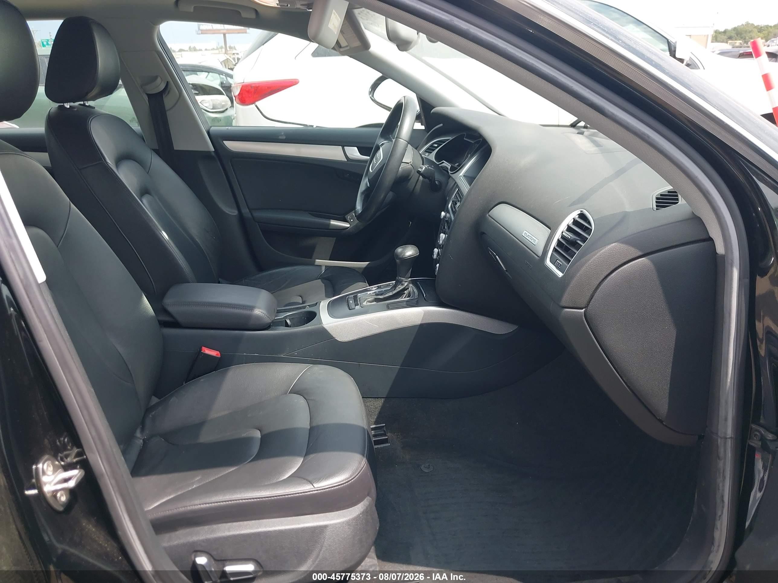 2014 Audi A4 2.0t Premium Black vin: WAUFFAFL3EN012800
