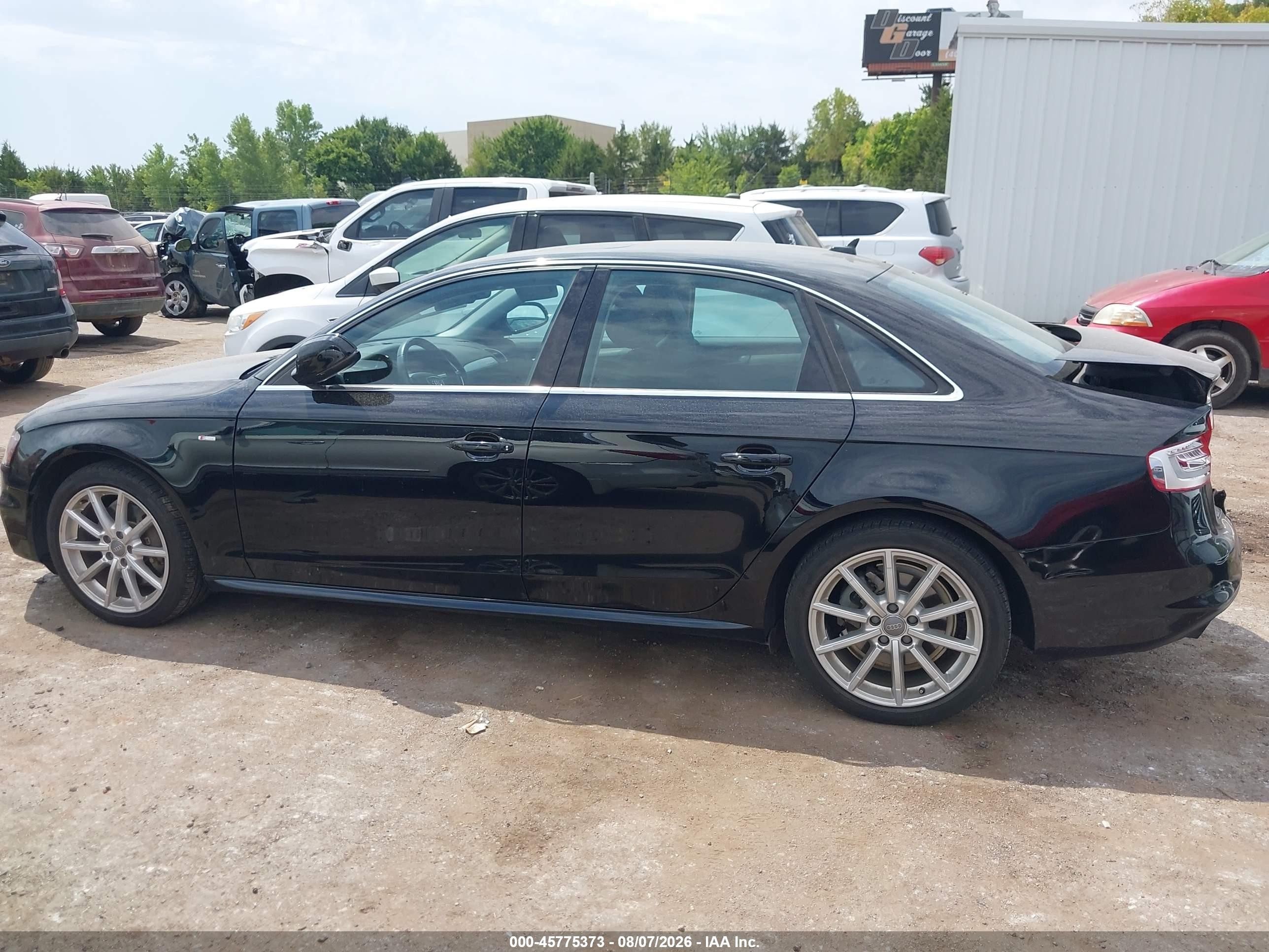 2014 Audi A4 2.0t Premium Black vin: WAUFFAFL3EN012800