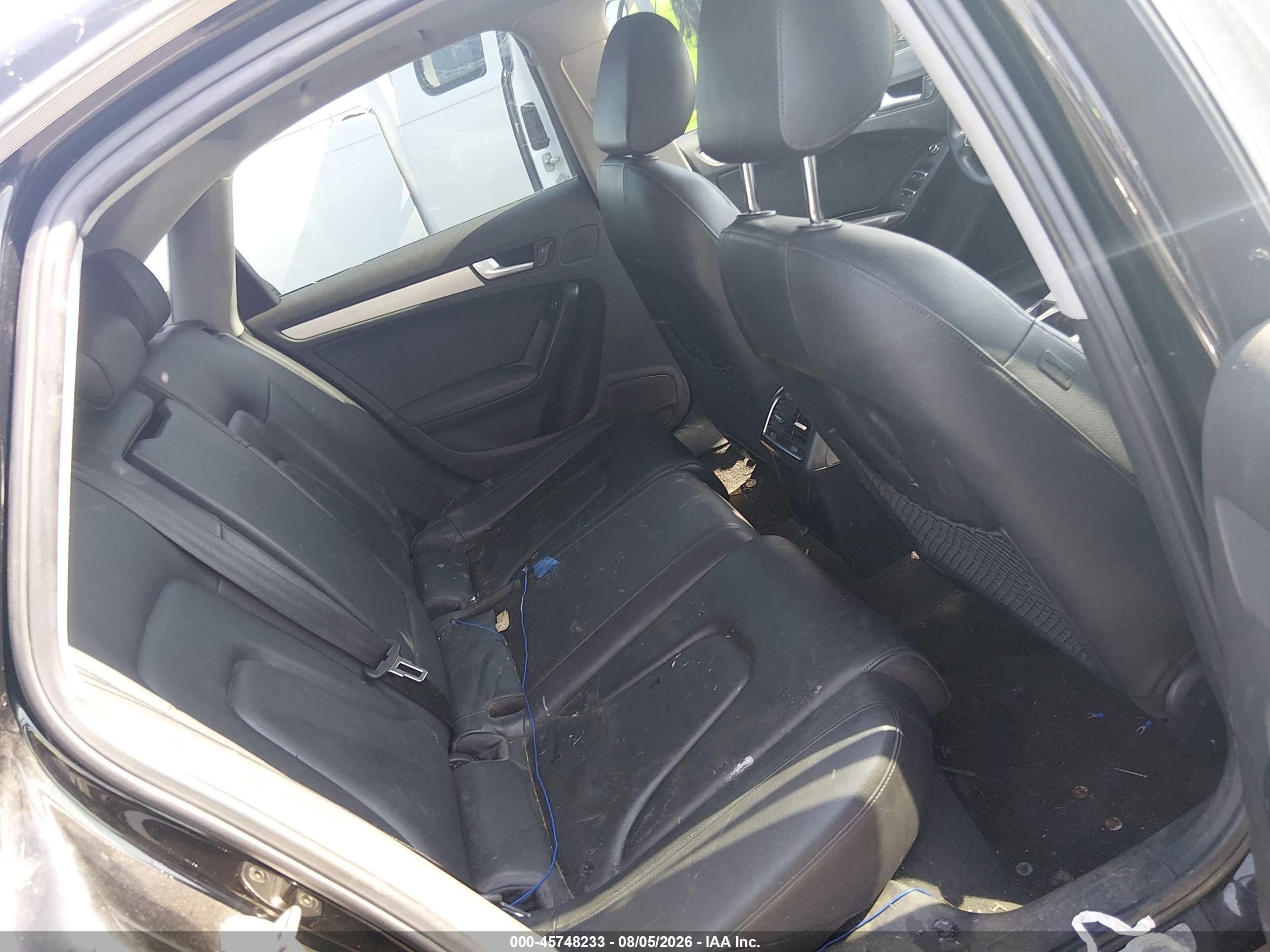2014 Audi A4 2.0t Premium Черный vin: WAUFFAFL3EN013221