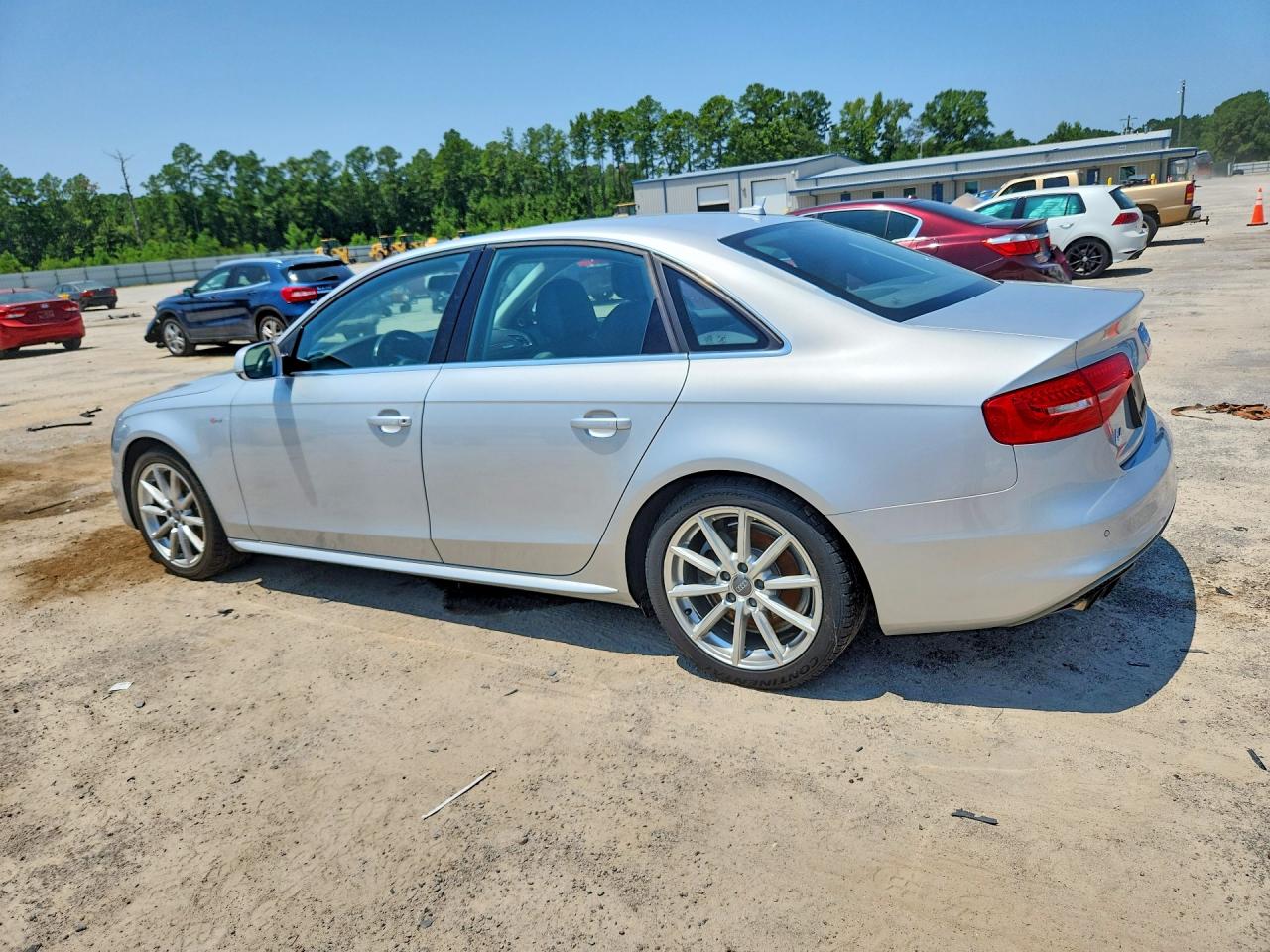2014 Audi A4 Premium Plus Silver vin: WAUFFAFL3EN014319