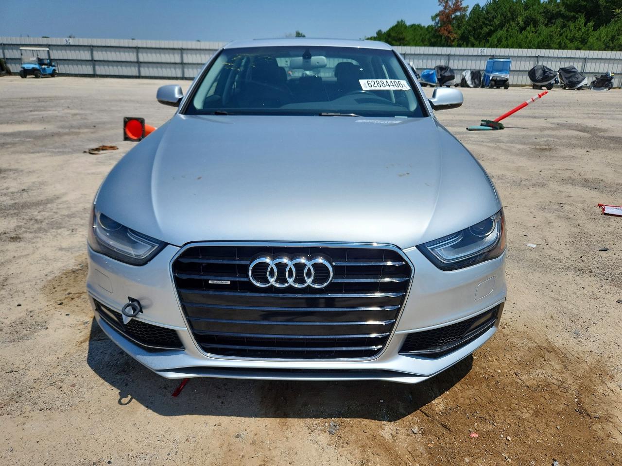 2014 Audi A4 Premium Plus Silver vin: WAUFFAFL3EN014319