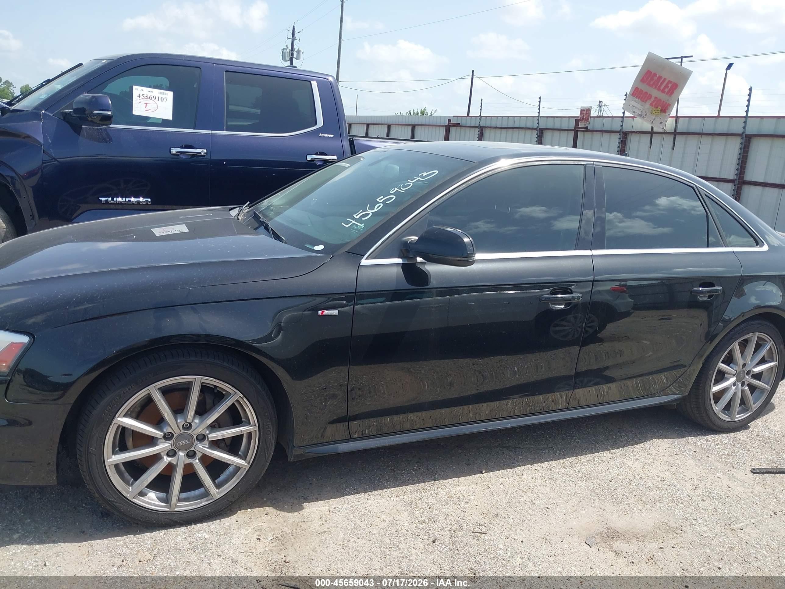 2014 Audi A4 2.0t Premium Черный vin: WAUFFAFL3EN019536