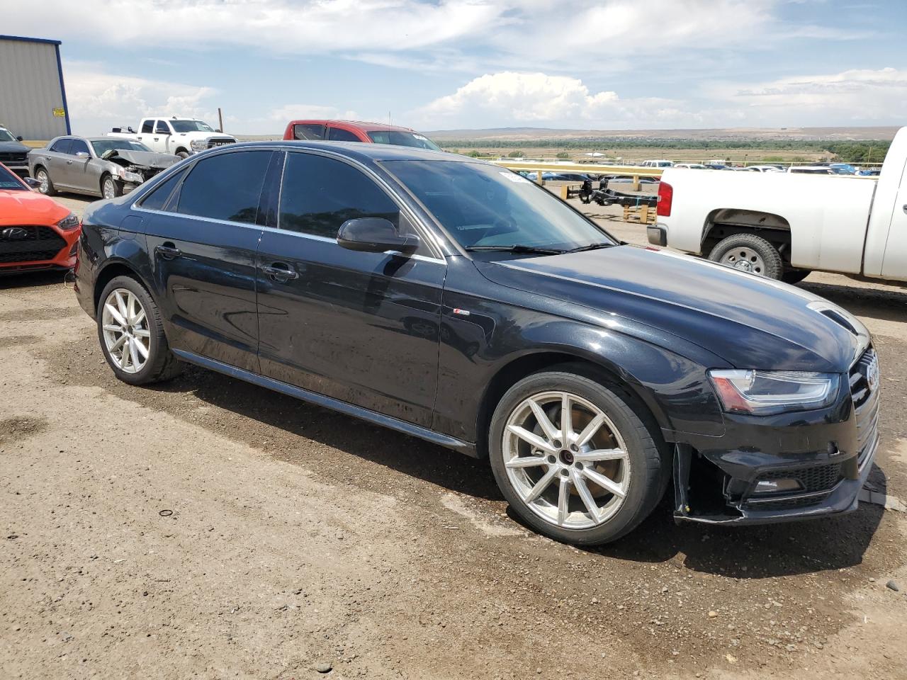 2014 Audi A4 Premium Plus   Black vin: WAUFFAFL3EN030911