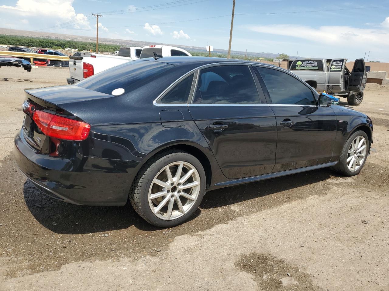 2014 Audi A4 Premium Plus   Black vin: WAUFFAFL3EN030911