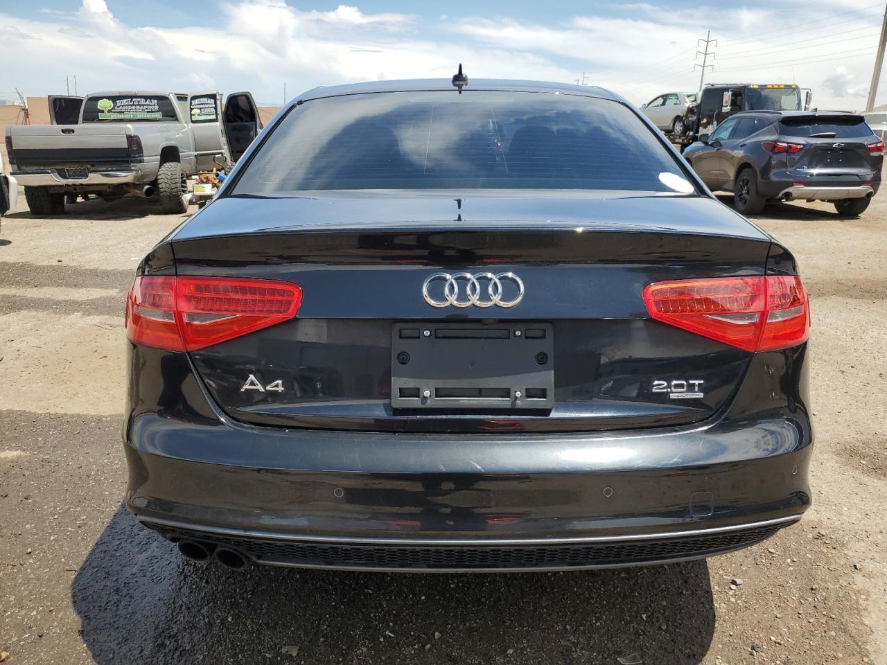 2014 Audi A4 Premium Plus   Black vin: WAUFFAFL3EN030911