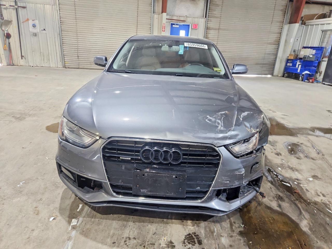 2014 Audi A4 Premium Plus Gray vin: WAUFFAFL3EN038572