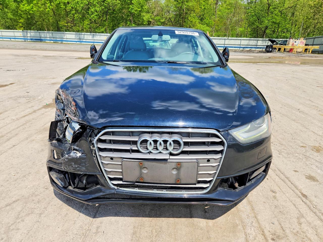 2015 Audi A4 Premium Plus Black vin: WAUFFAFL3FN004181