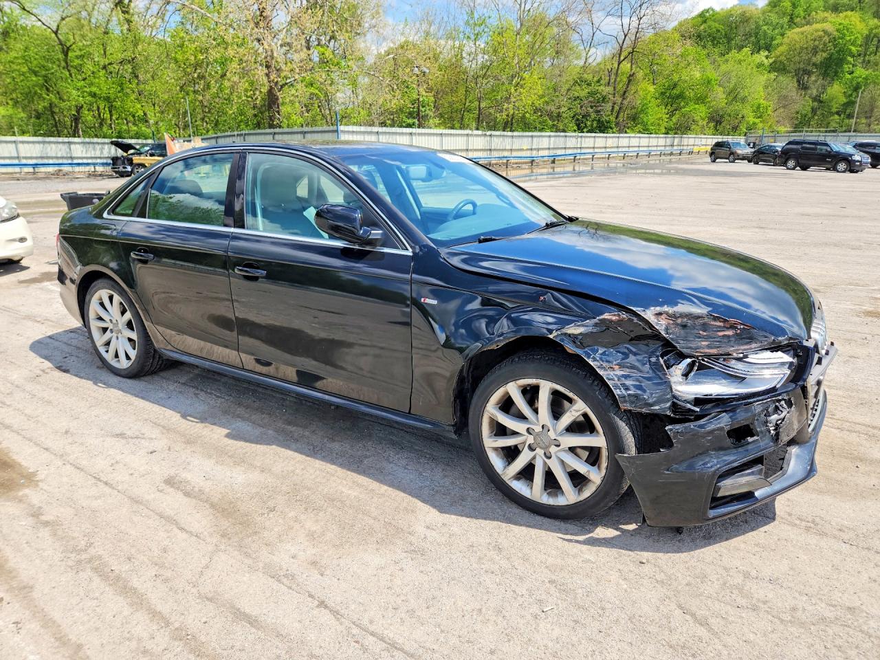 2015 Audi A4 Premium Plus Black vin: WAUFFAFL3FN004181