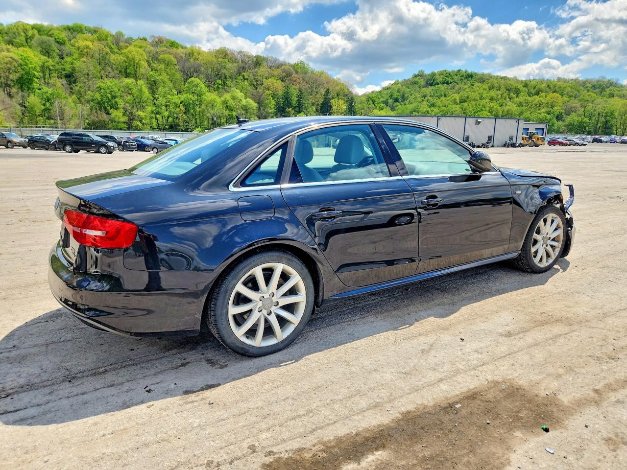 2015 Audi A4 Premium Plus Black vin: WAUFFAFL3FN004181