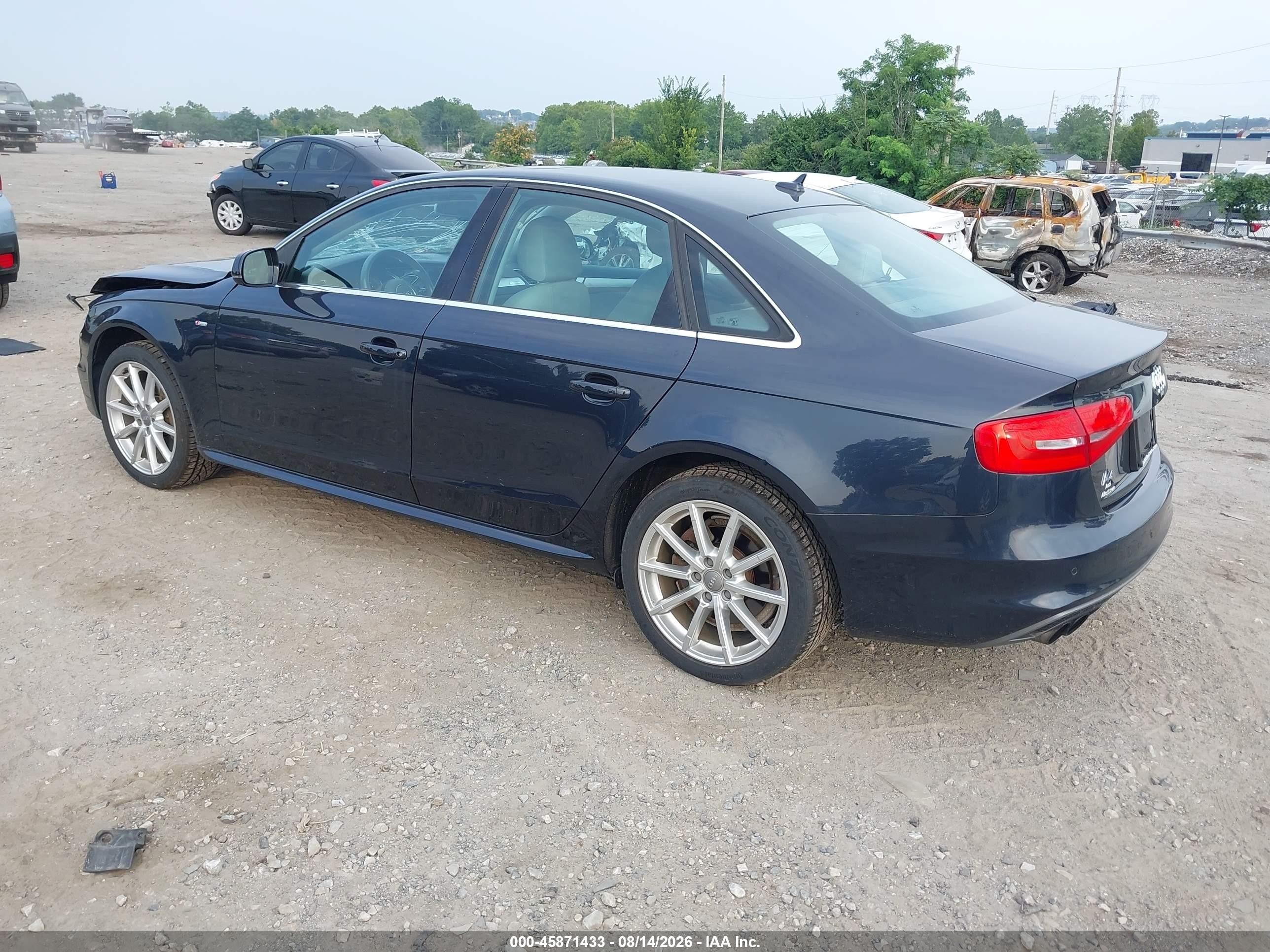 2015 Audi A4 2.0t Premium Black vin: WAUFFAFL3FN008277