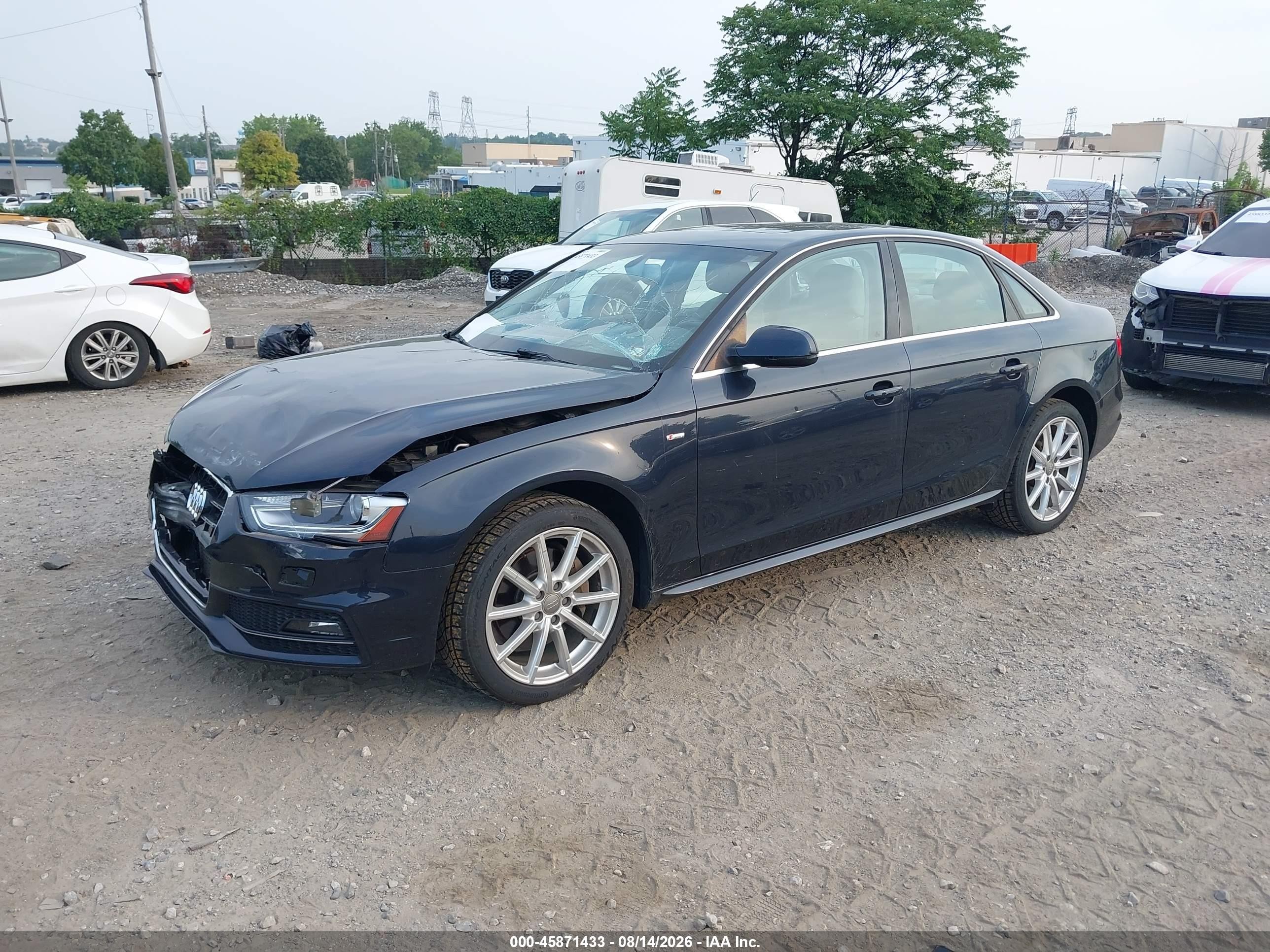 2015 Audi A4 2.0t Premium Black vin: WAUFFAFL3FN008277