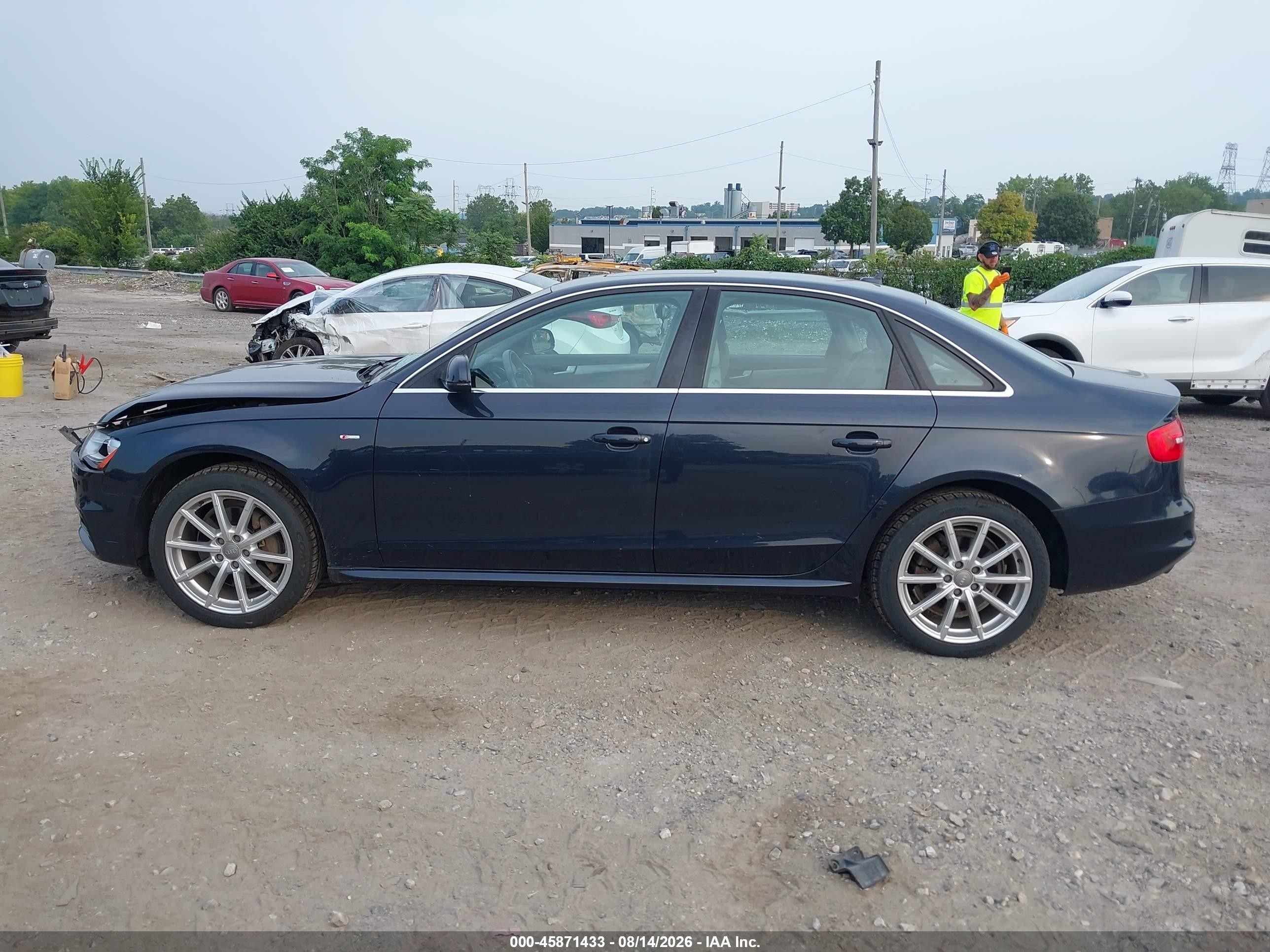 2015 Audi A4 2.0t Premium Black vin: WAUFFAFL3FN008277