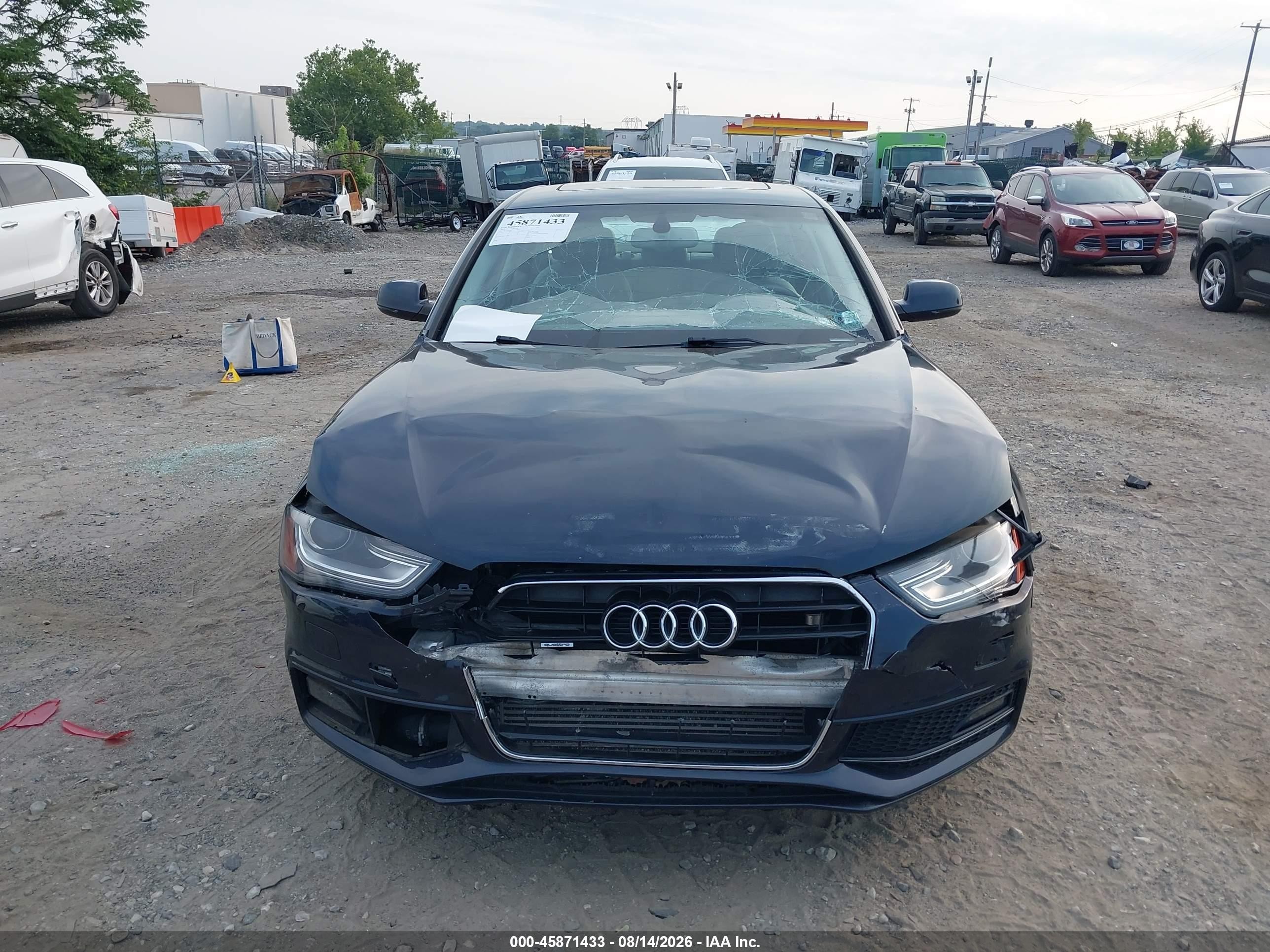 2015 Audi A4 2.0t Premium Black vin: WAUFFAFL3FN008277