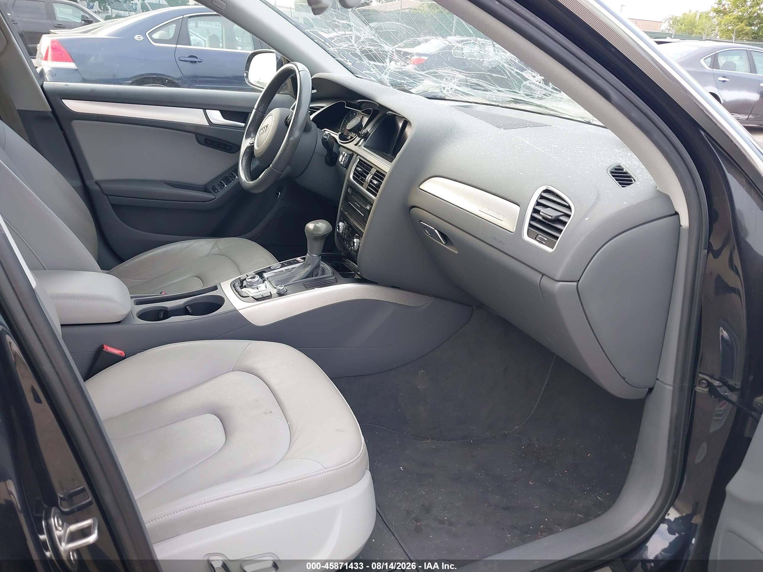 2015 Audi A4 2.0t Premium Black vin: WAUFFAFL3FN008277