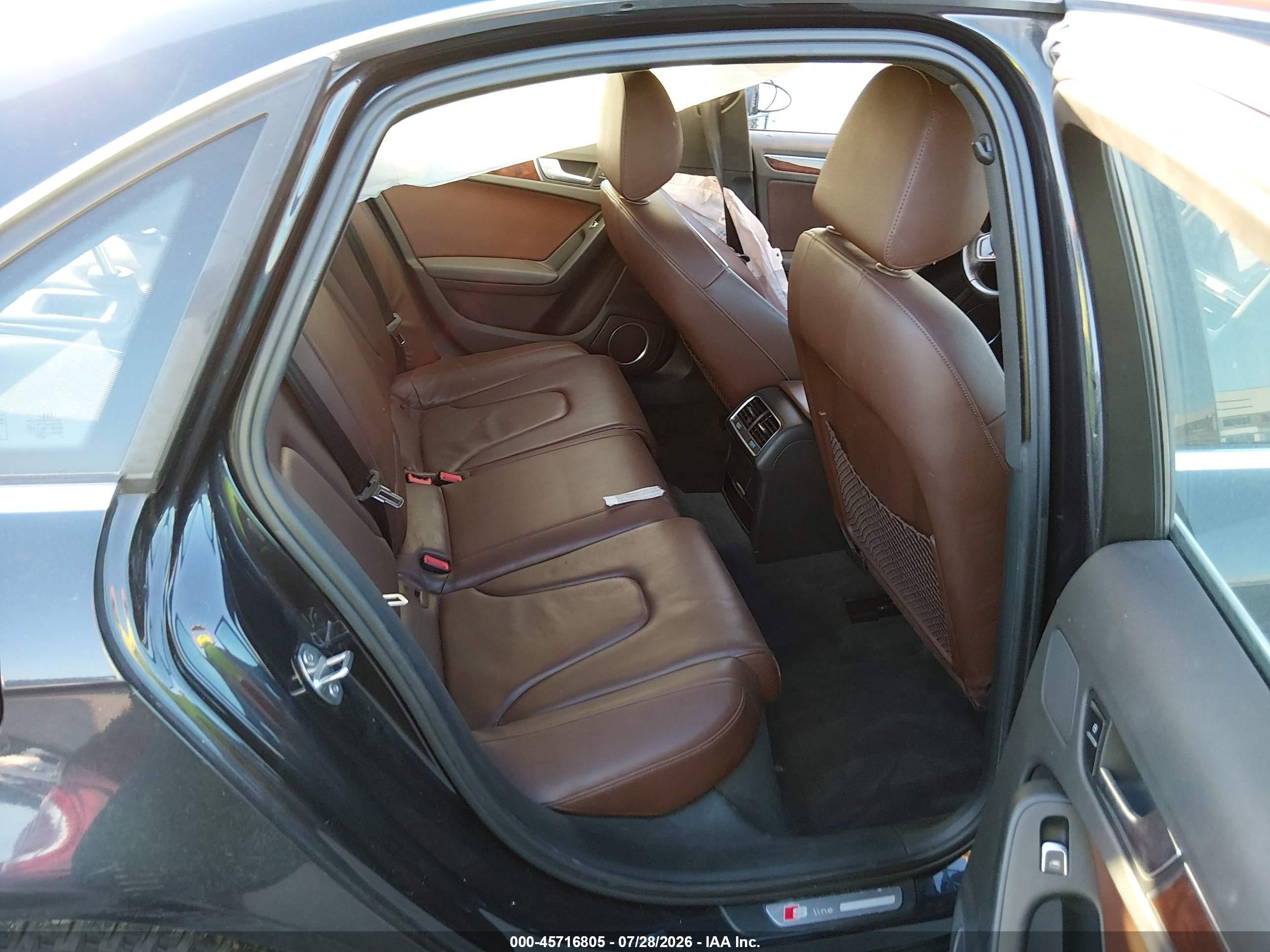 2015 Audi A4 2.0t Premium Black vin: WAUFFAFL3FN013009