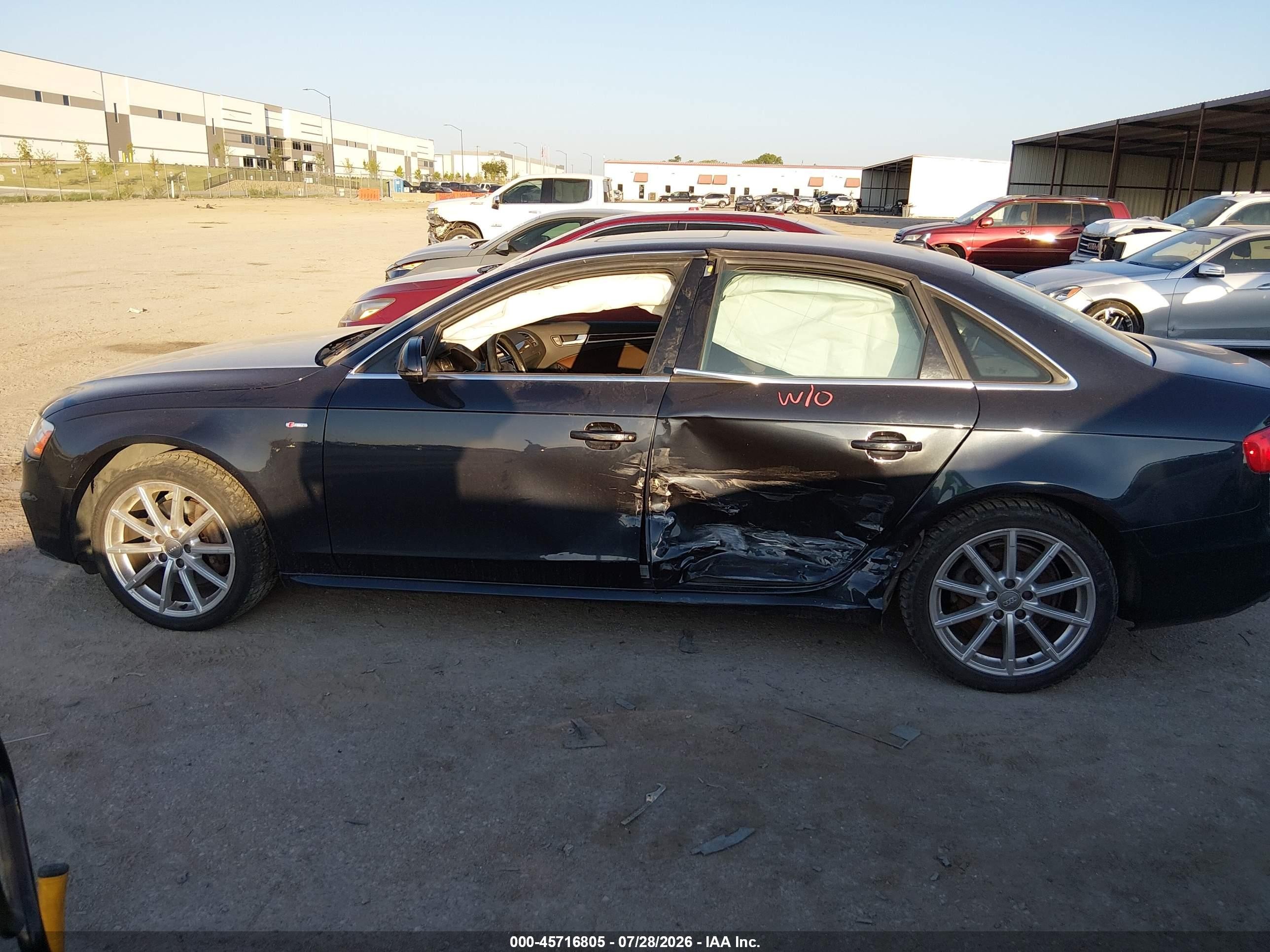 2015 Audi A4 2.0t Premium Black vin: WAUFFAFL3FN013009