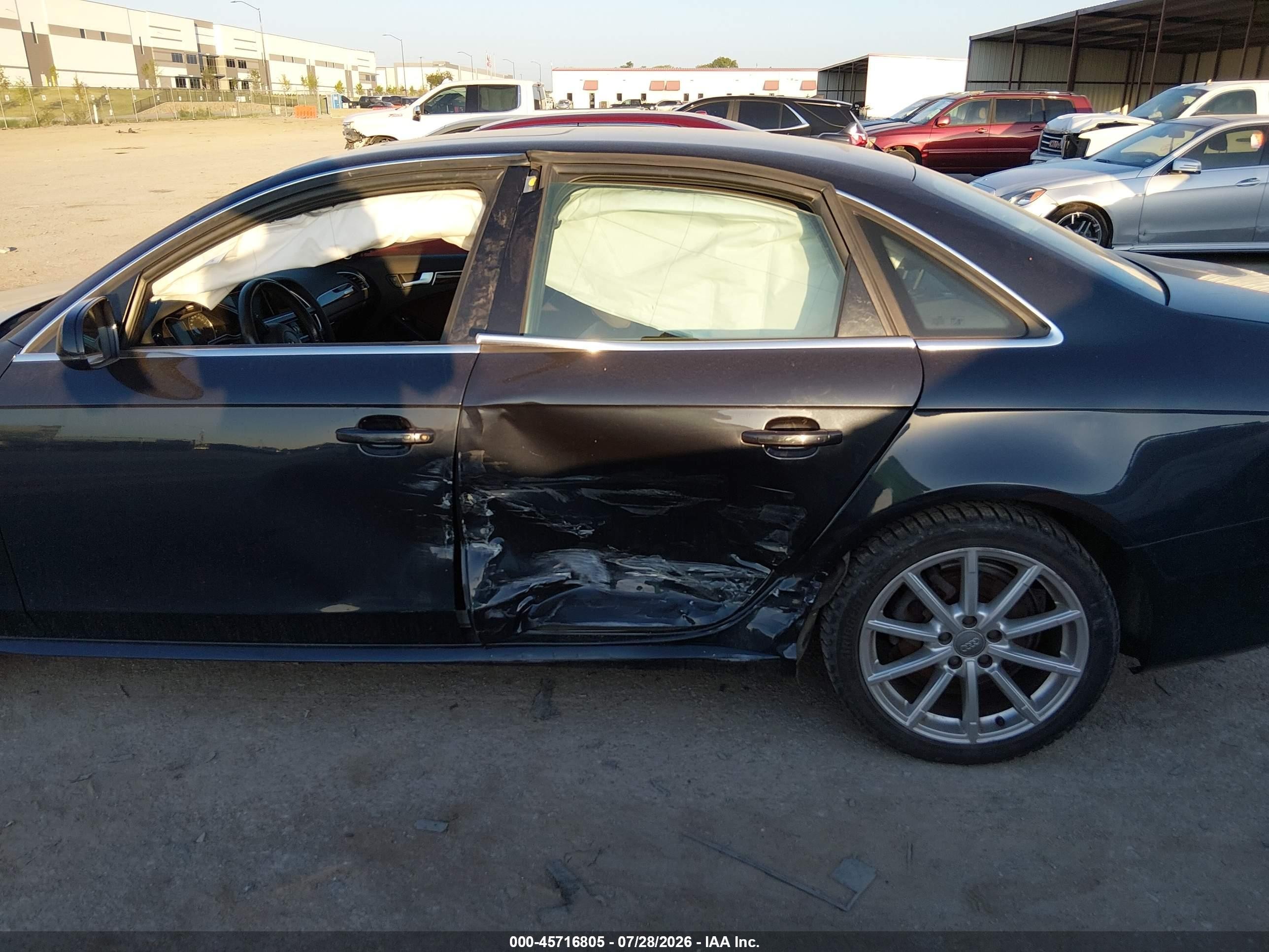 2015 Audi A4 2.0t Premium Black vin: WAUFFAFL3FN013009