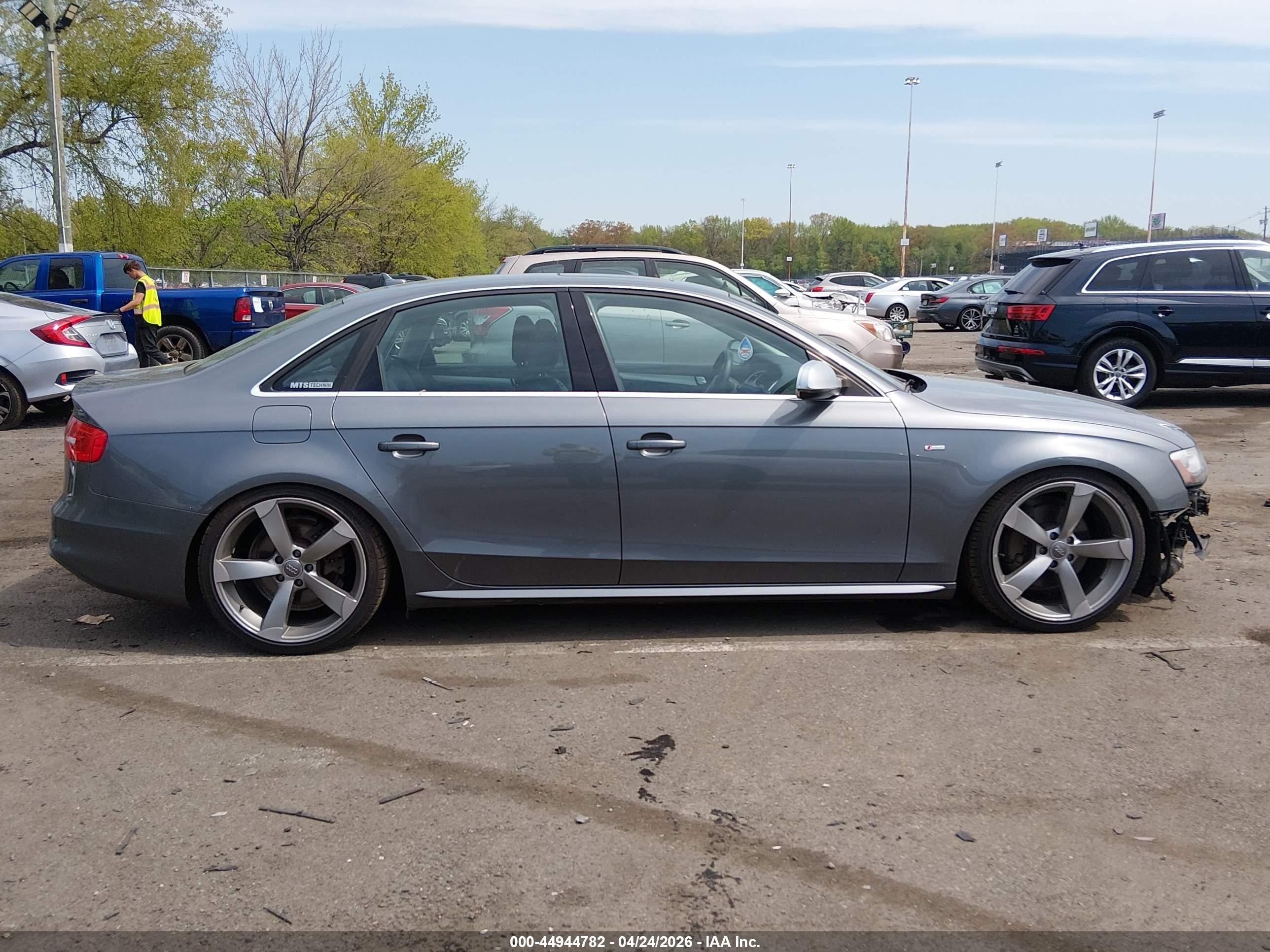 2015 Audi A4 2.0t Premium Gray vin: WAUFFAFL3FN018632