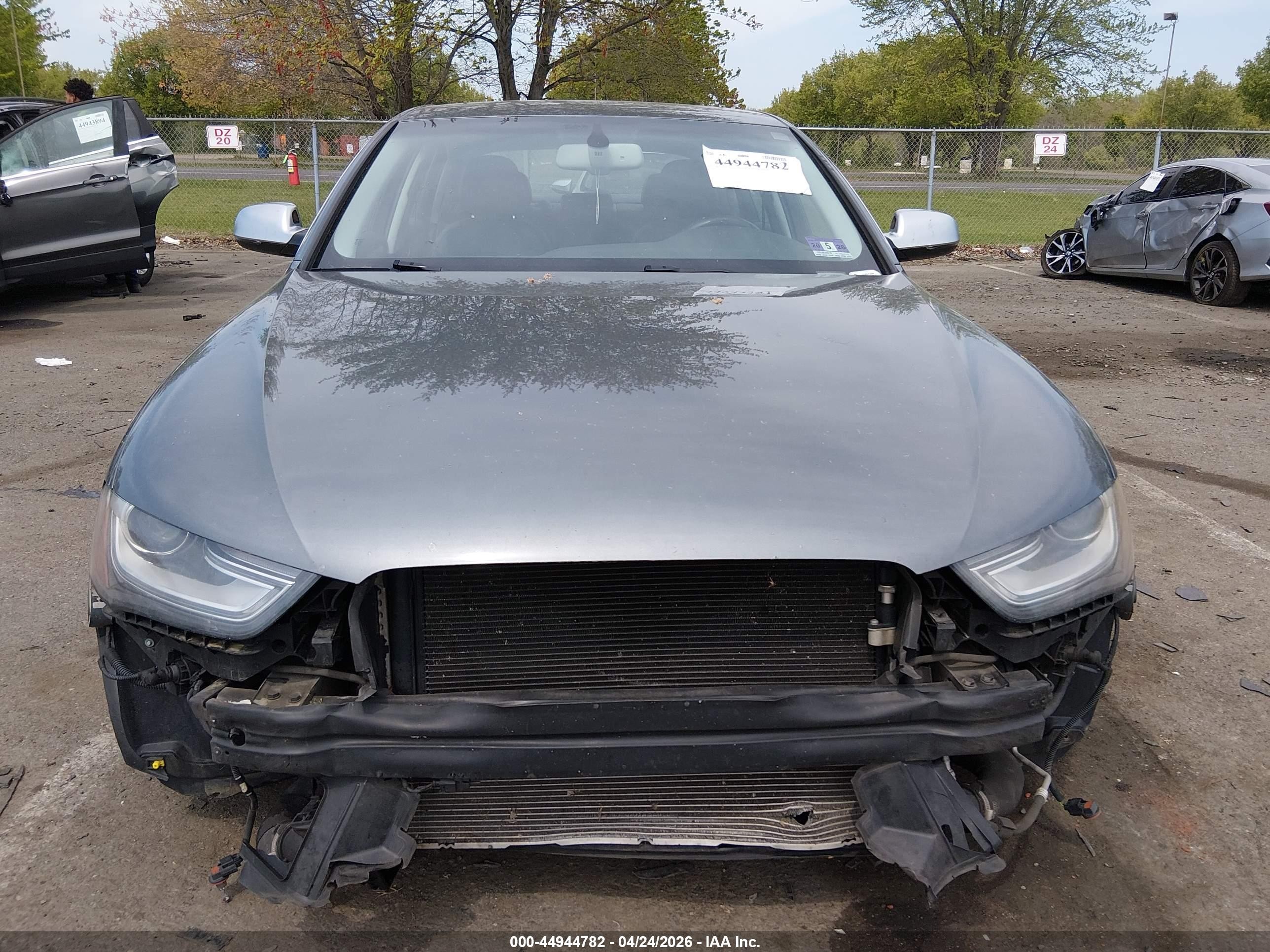 2015 Audi A4 2.0t Premium Gray vin: WAUFFAFL3FN018632