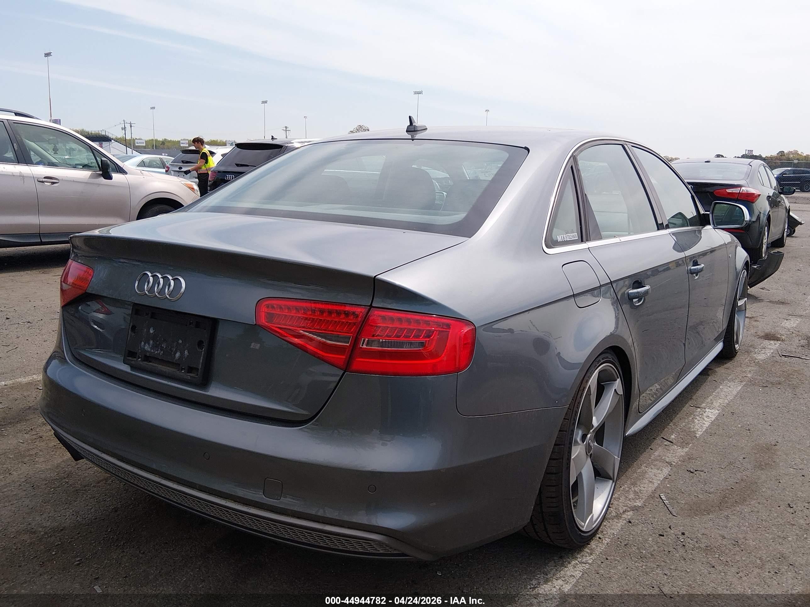 2015 Audi A4 2.0t Premium Gray vin: WAUFFAFL3FN018632