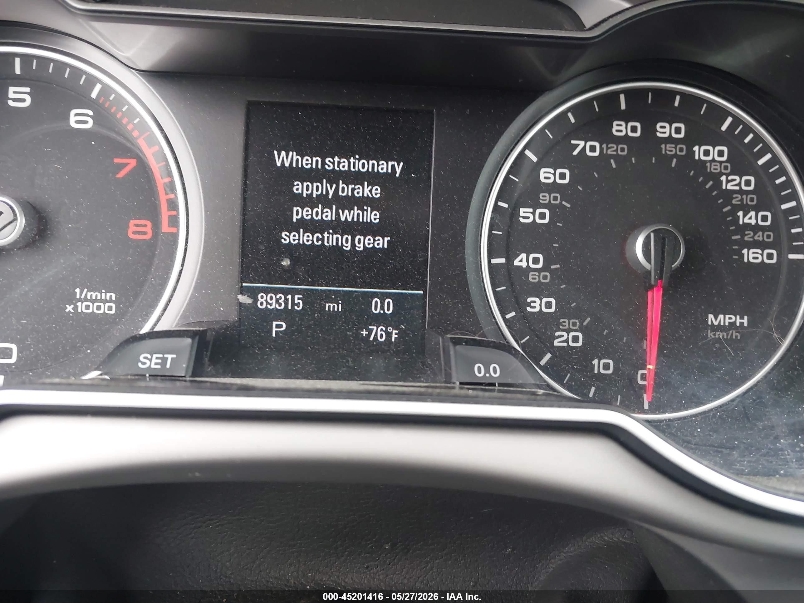 2015 Audi A4 2.0t Premium Gray vin: WAUFFAFL3FN020817