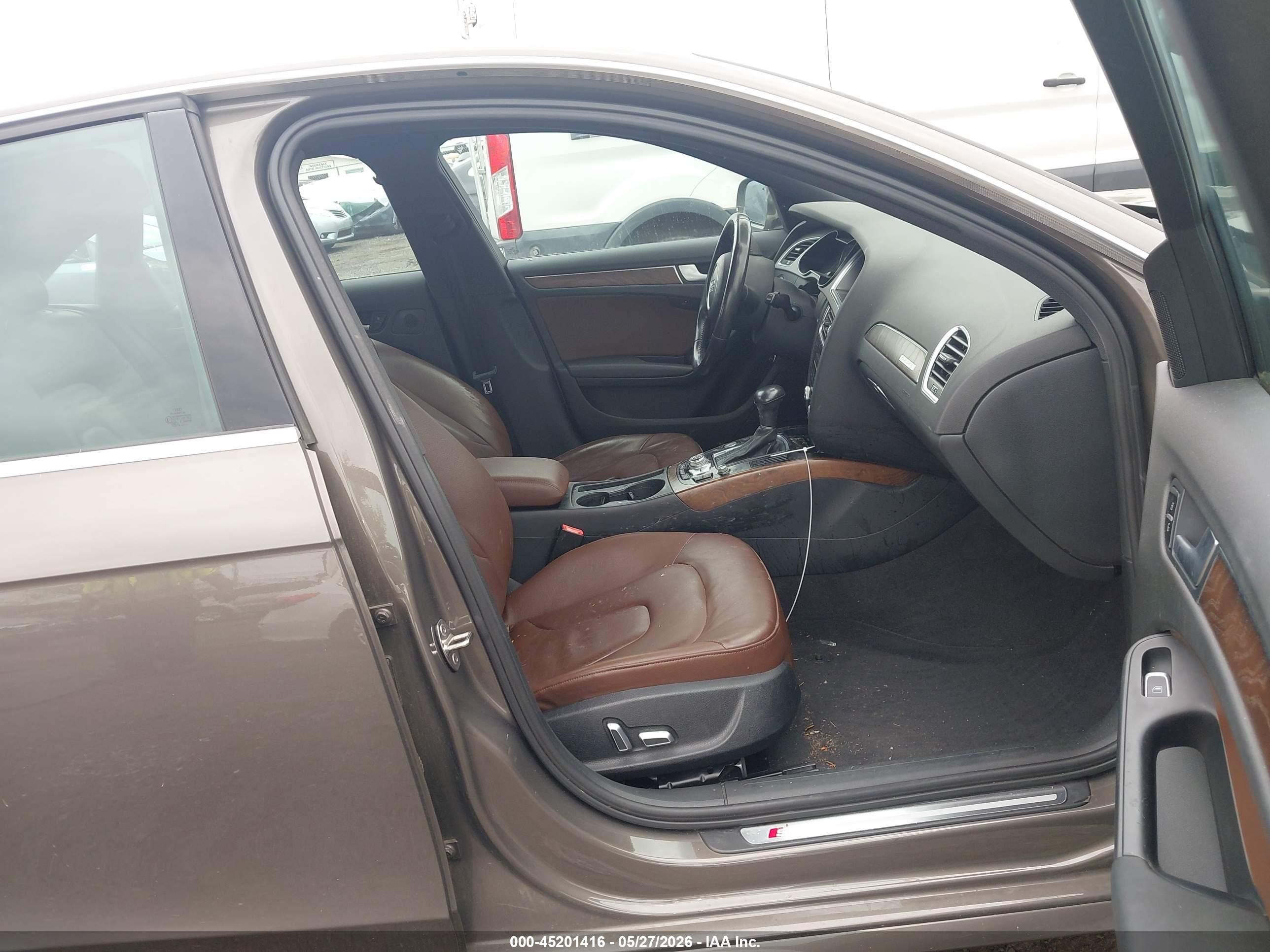 2015 Audi A4 2.0t Premium Gray vin: WAUFFAFL3FN020817
