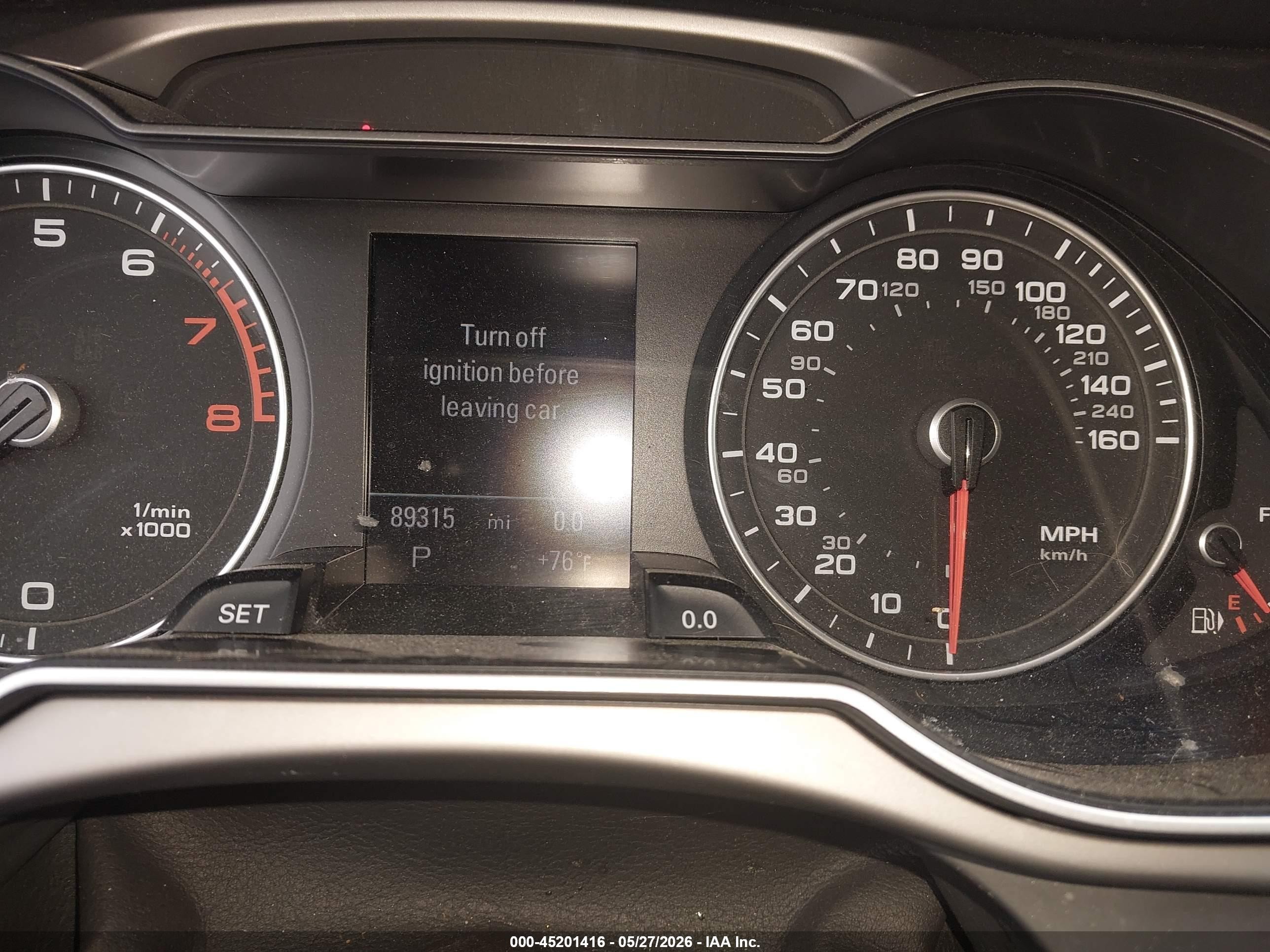 2015 Audi A4 2.0t Premium Gray vin: WAUFFAFL3FN020817