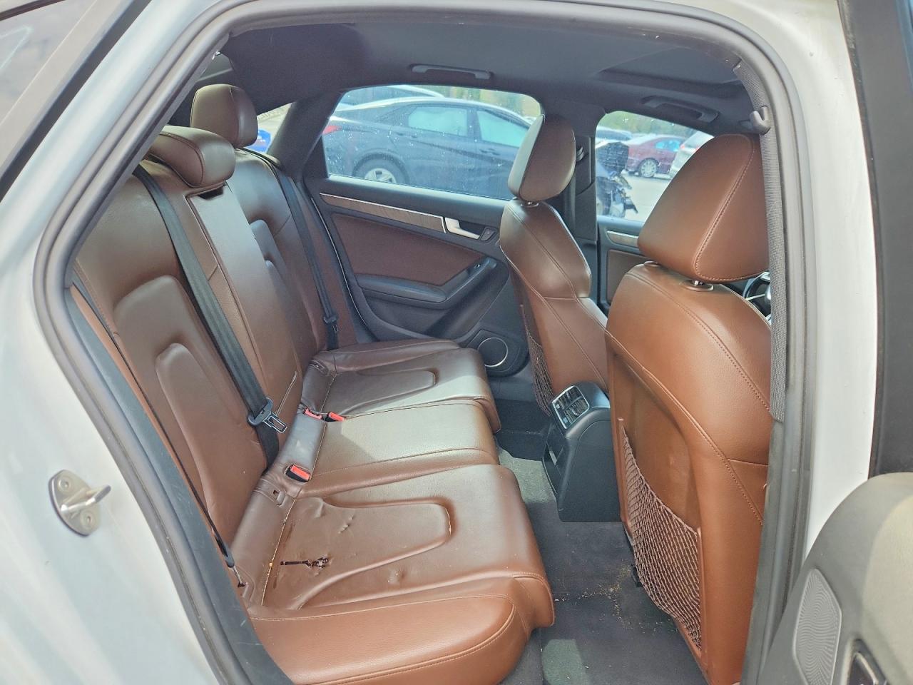 2015 Audi A4 Premium Plus White vin: WAUFFAFL3FN021160